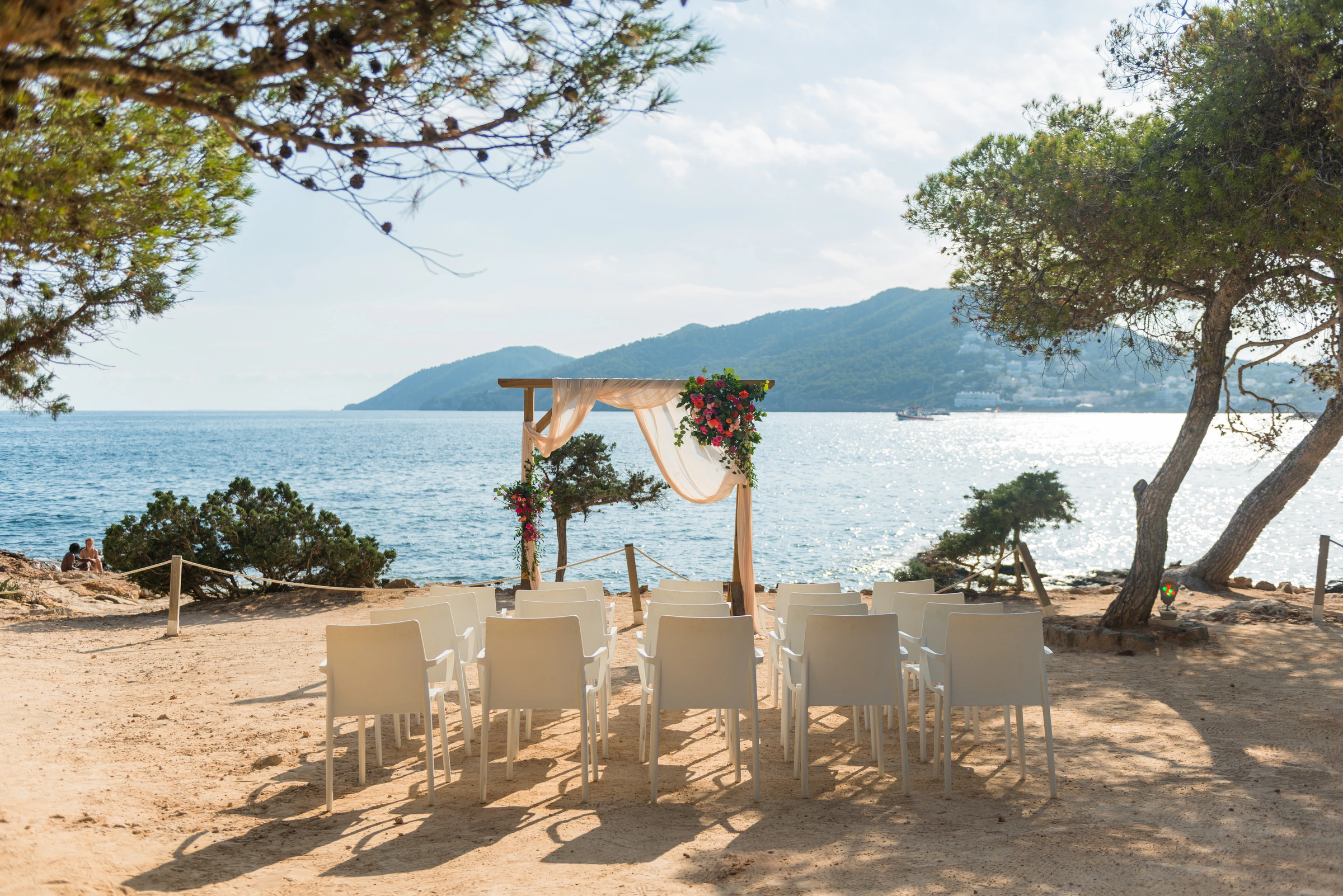 Ana and Ryan's real wedding in Ibiza, photograph 2