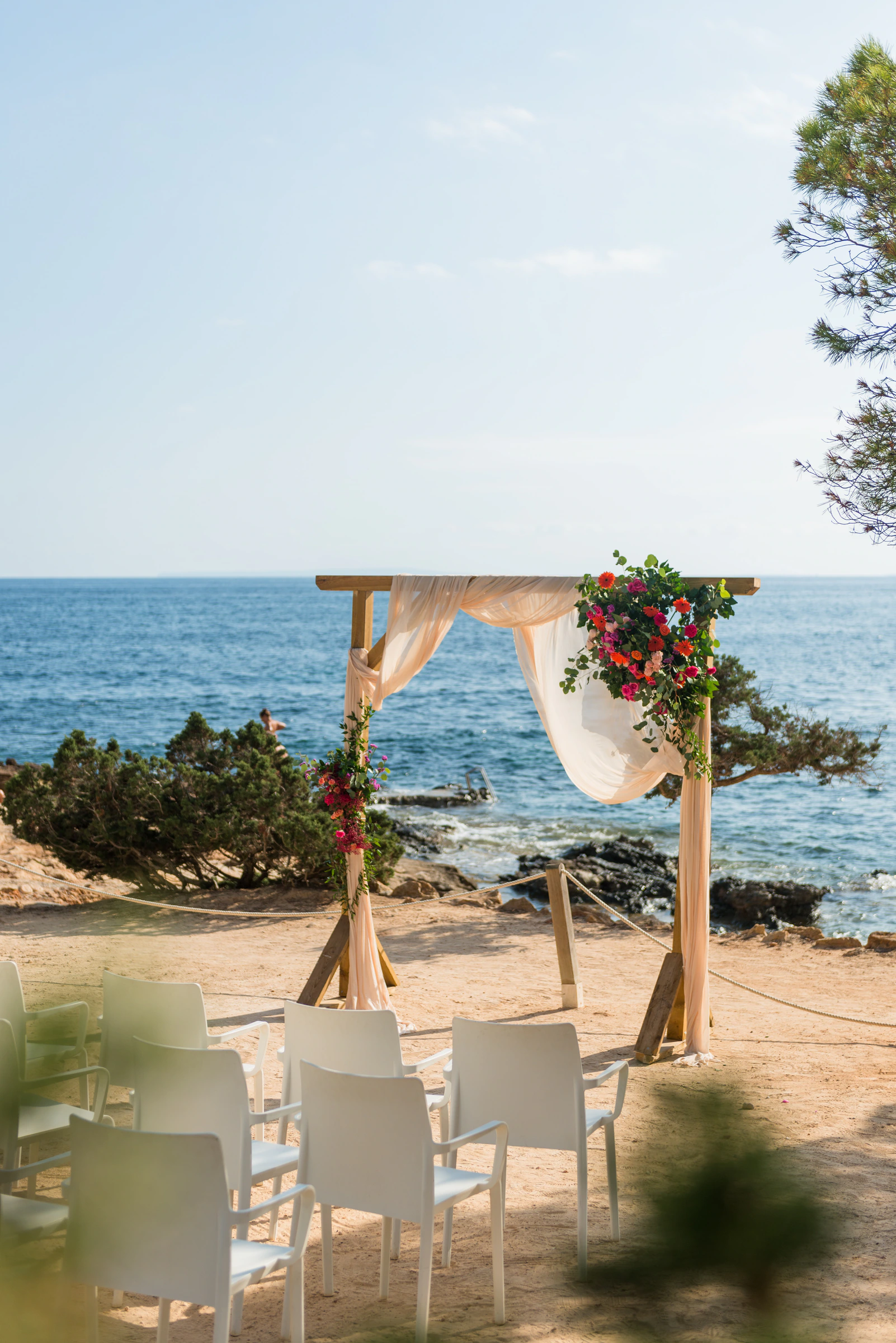 Ana and Ryan's real wedding in Ibiza, photograph 5