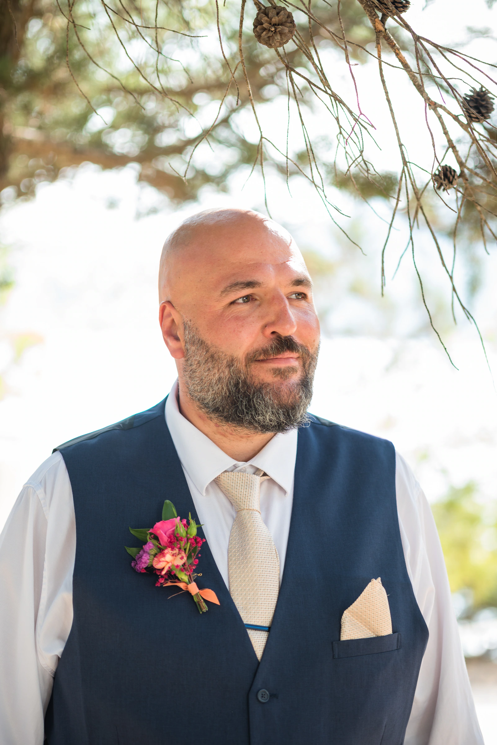 Ana and Ryan's real wedding in Ibiza, photograph 6