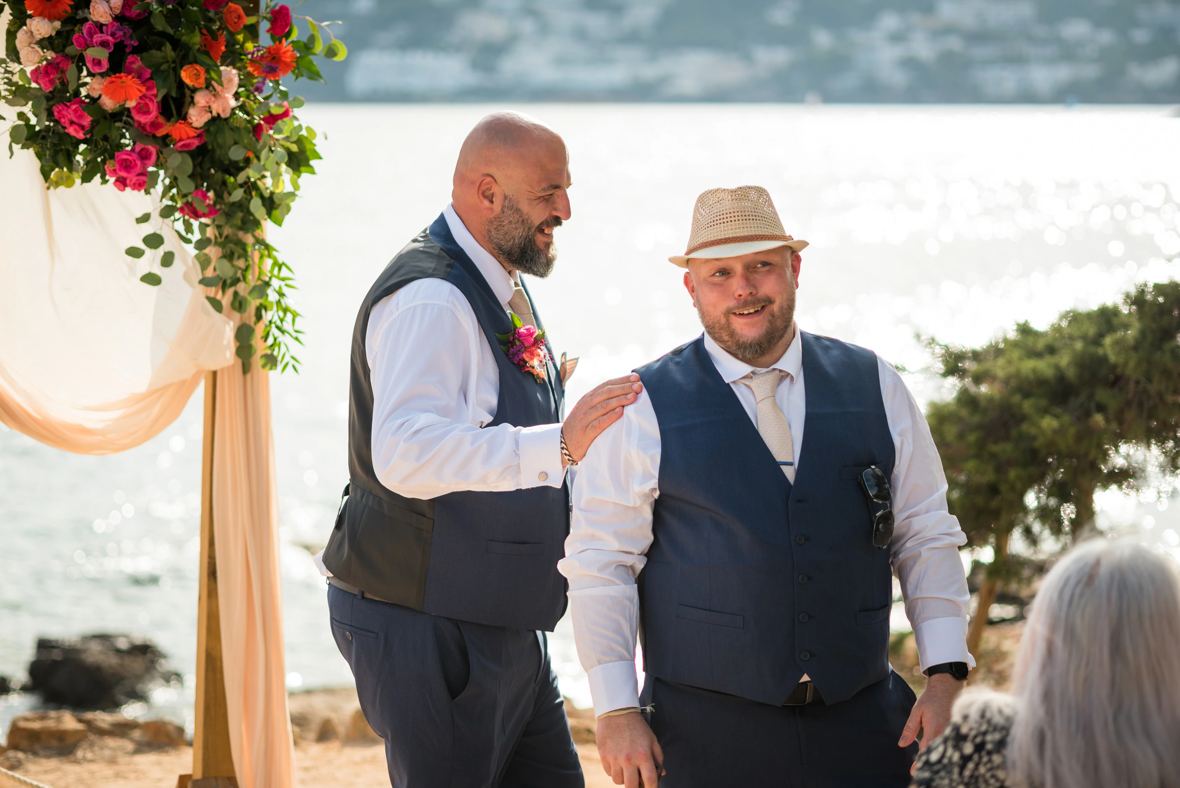 Ana and Ryan's real wedding in Ibiza, photograph 9