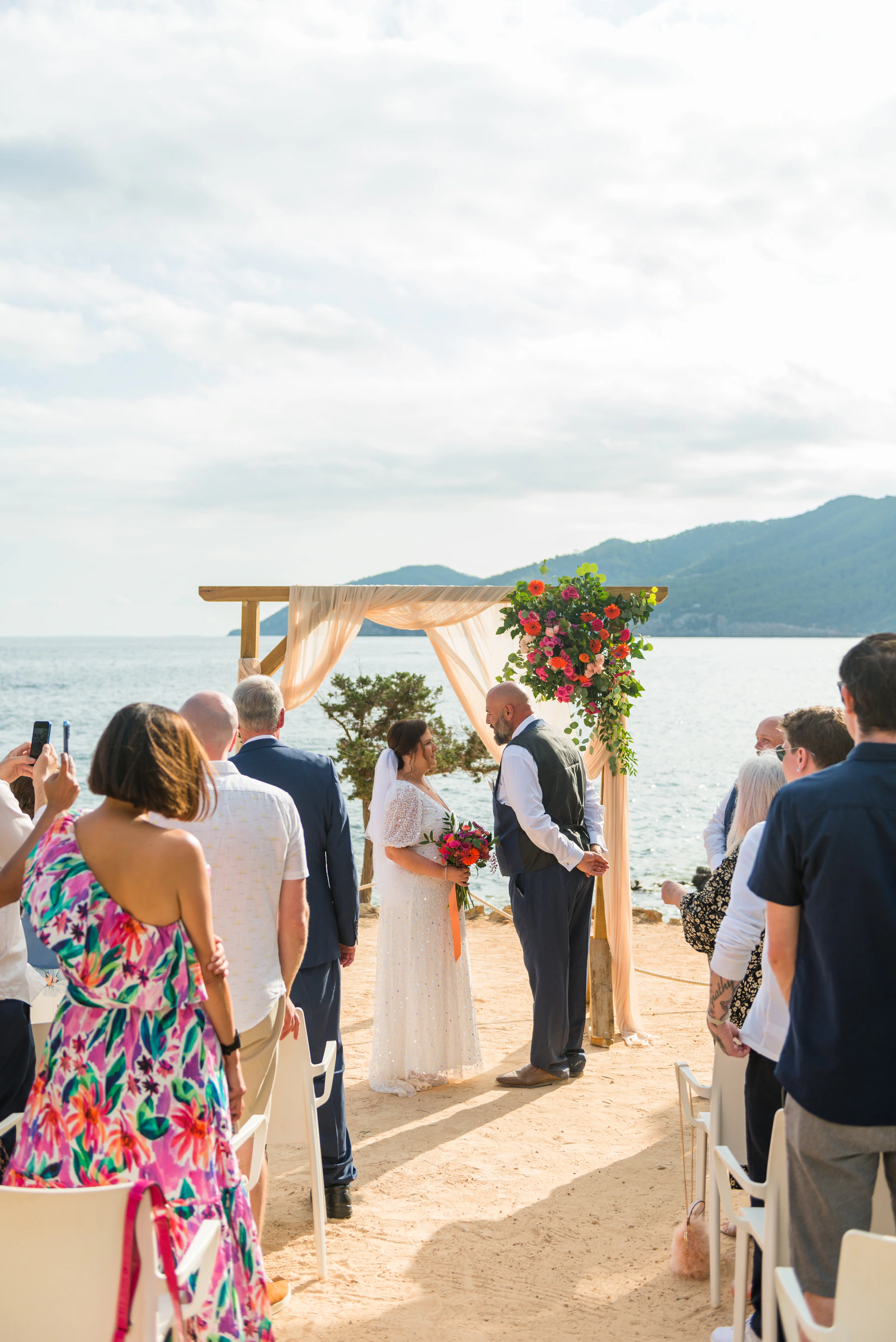 Ana and Ryan's real wedding in Ibiza, photograph 12