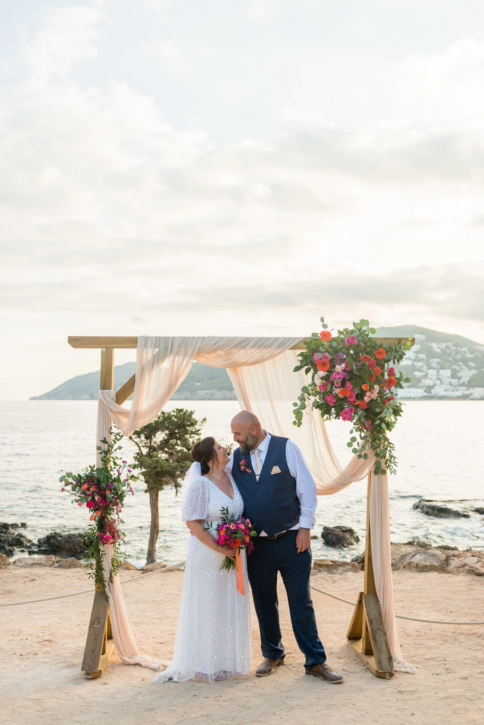 Ana and Ryan's real wedding in Ibiza, photograph 23