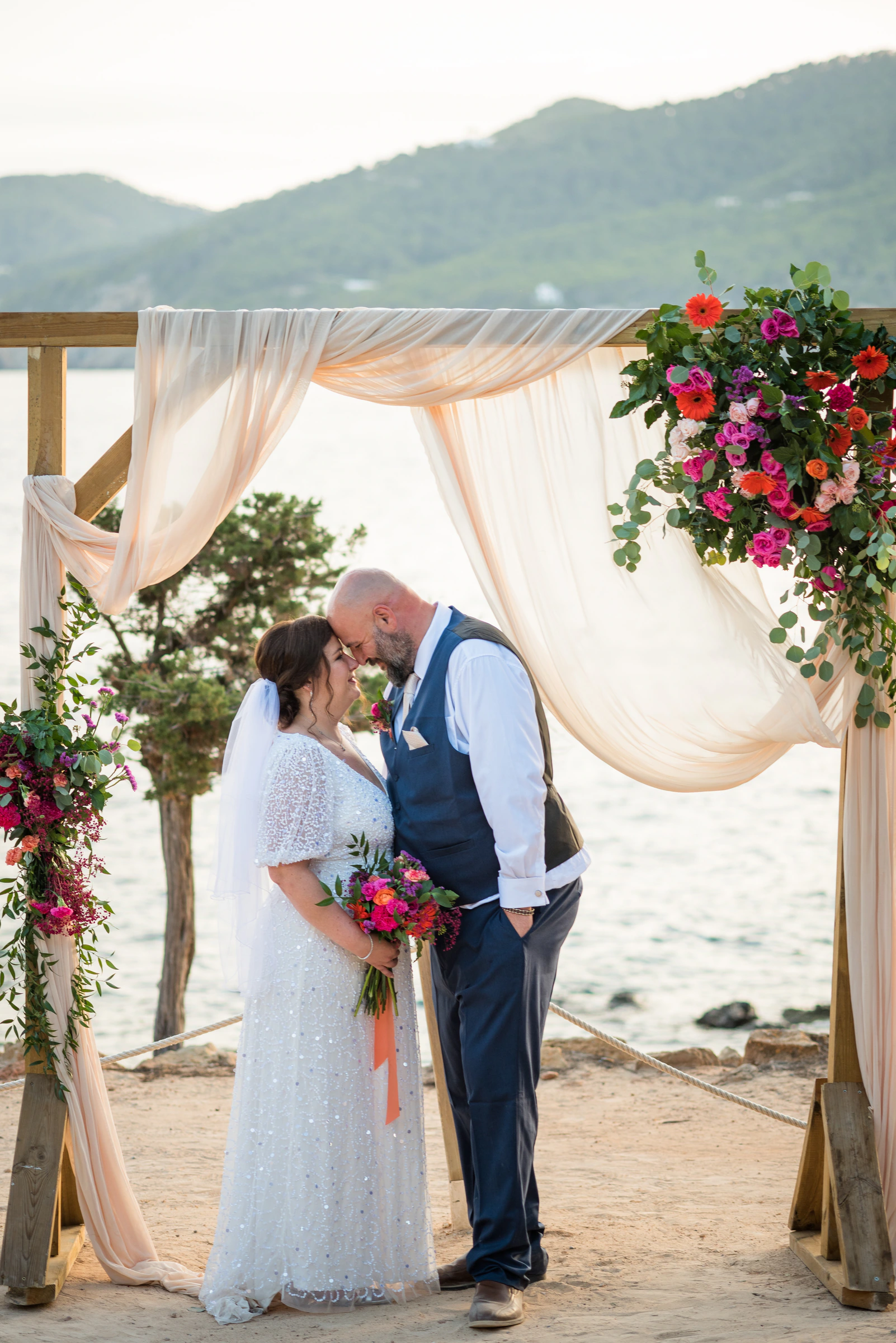 Ana and Ryan's real wedding in Ibiza, photograph 24