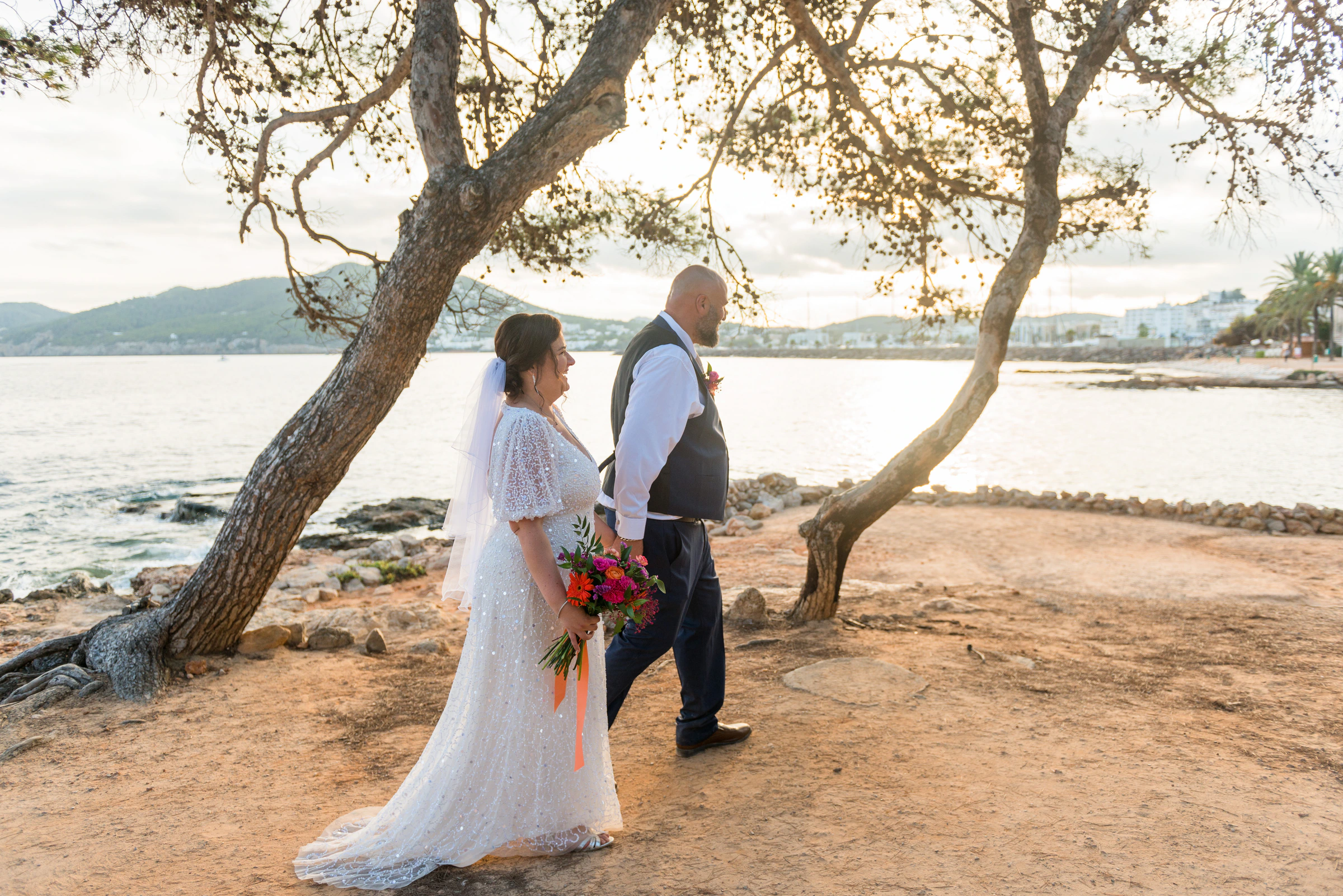 Ana and Ryan's real wedding in Ibiza, photograph 25