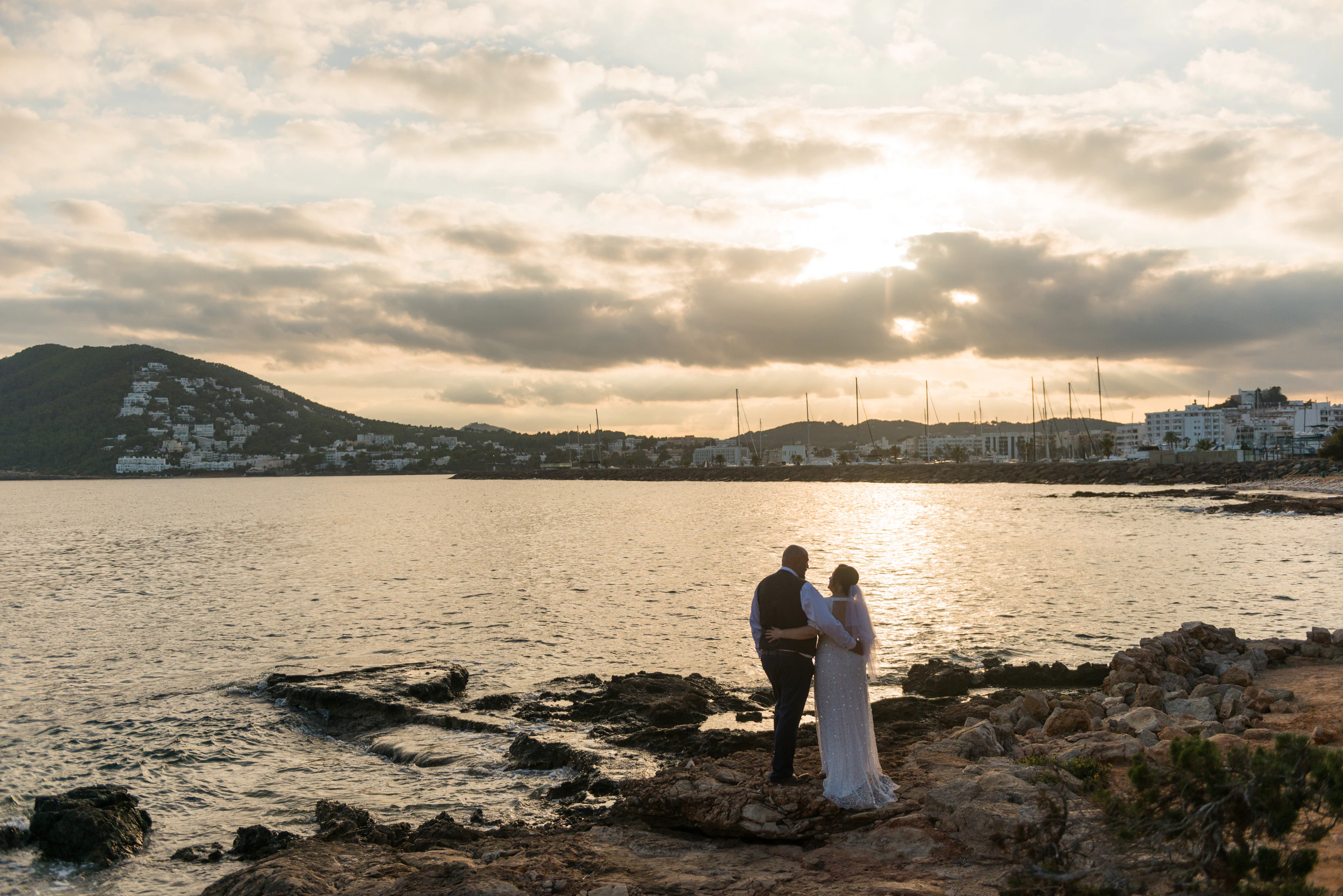 Ana and Ryan's real wedding in Ibiza, photograph 28