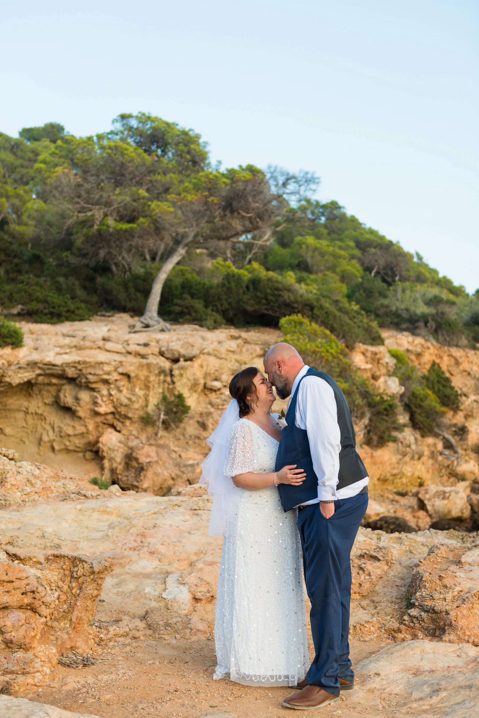 Ana and Ryan's real wedding in Ibiza, photograph 31