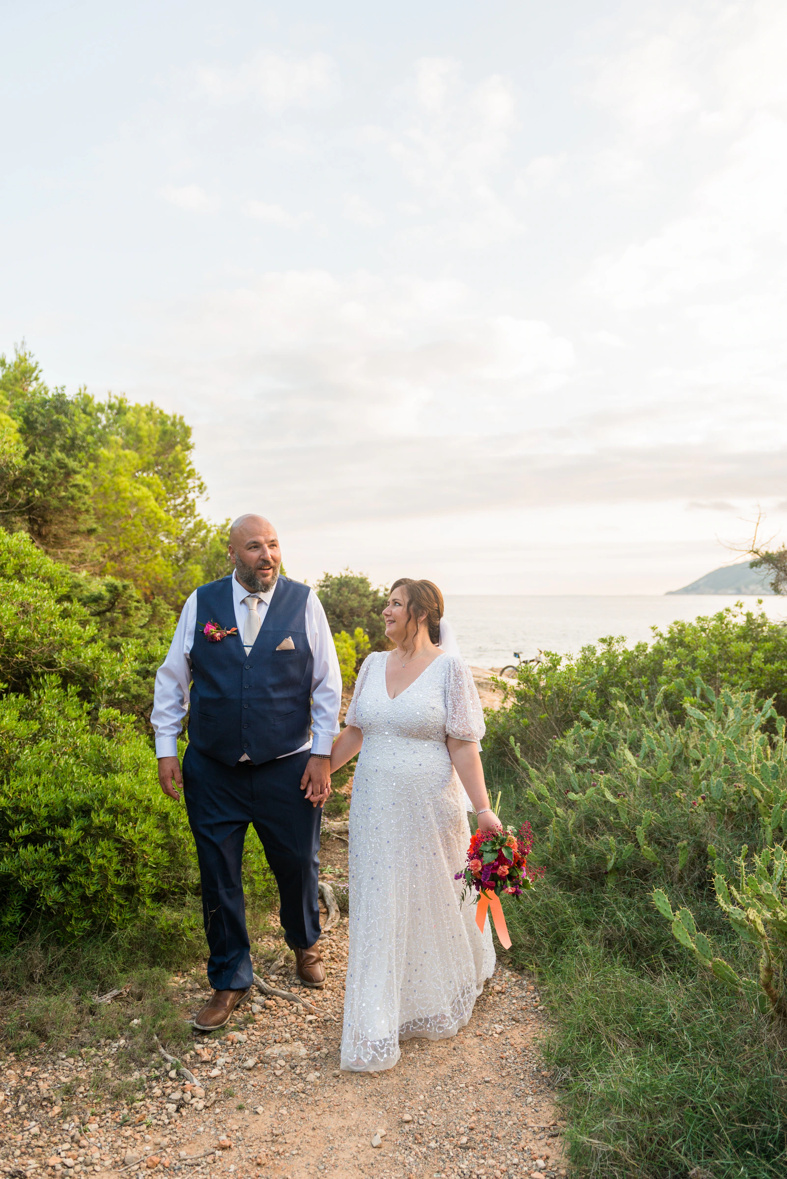 Ana and Ryan's real wedding in Ibiza, photograph 34