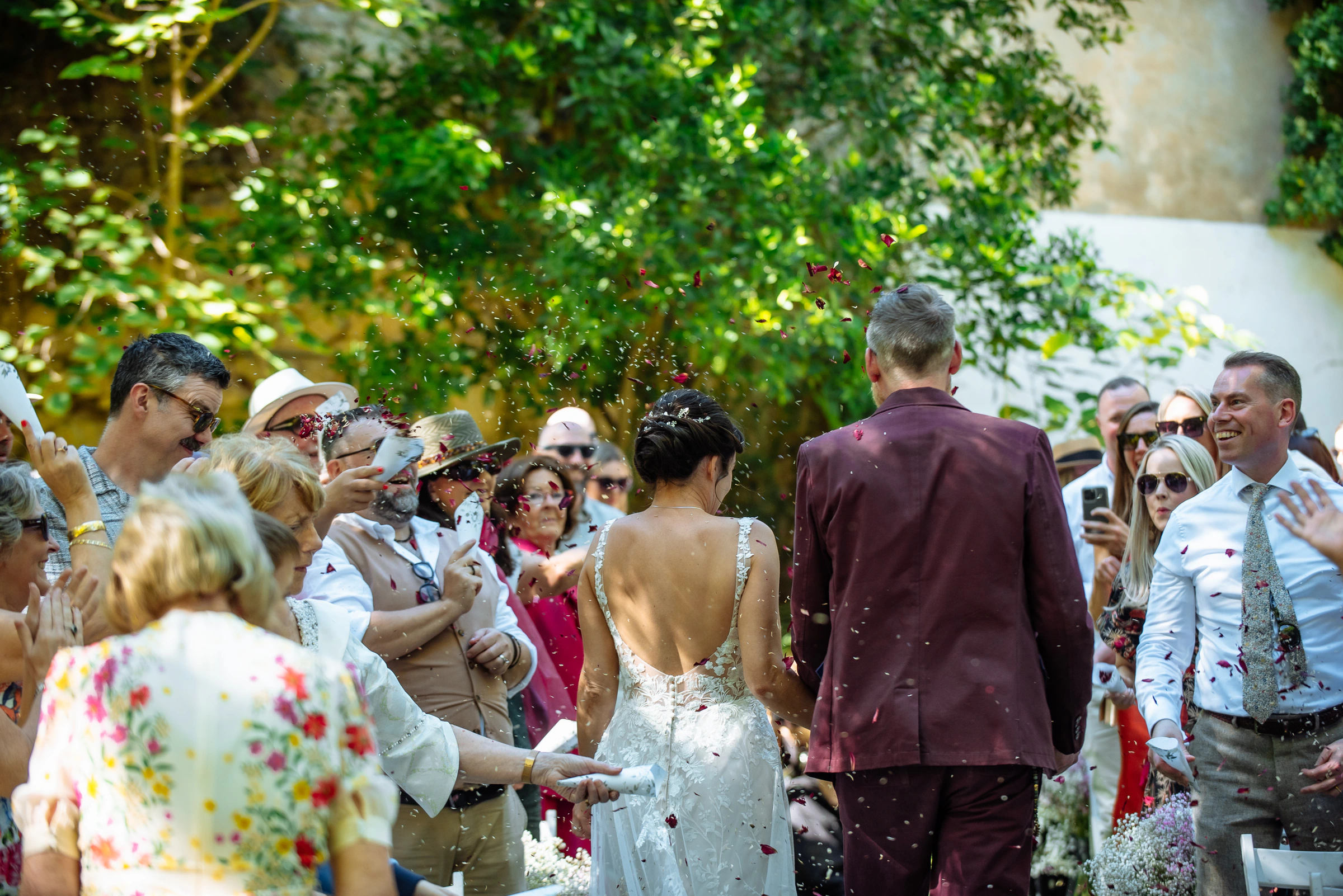 Brian and Dee's real wedding in Sitges, photograph 14