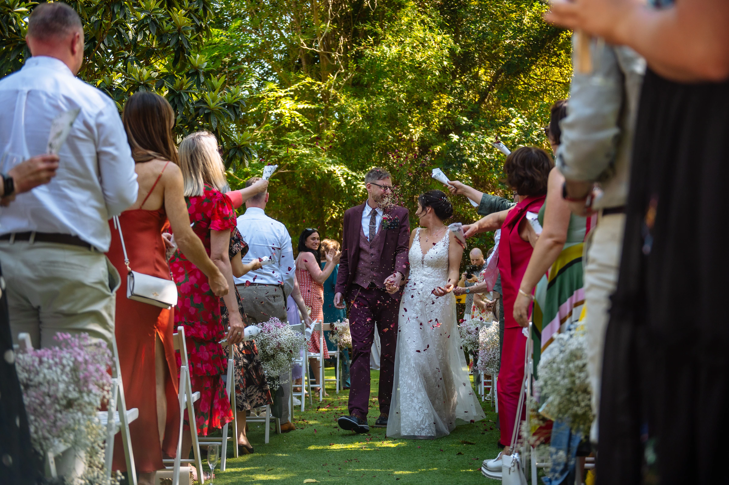 Brian and Dee's real wedding in Sitges, photograph 20