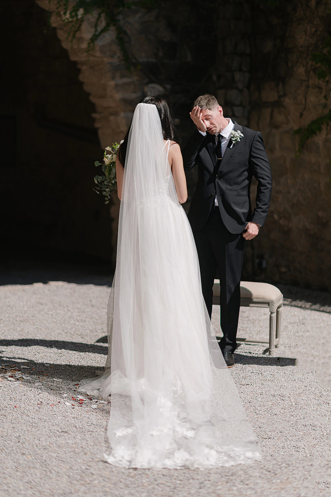 Chris and Emily's real wedding in Barcelona, photograph 28