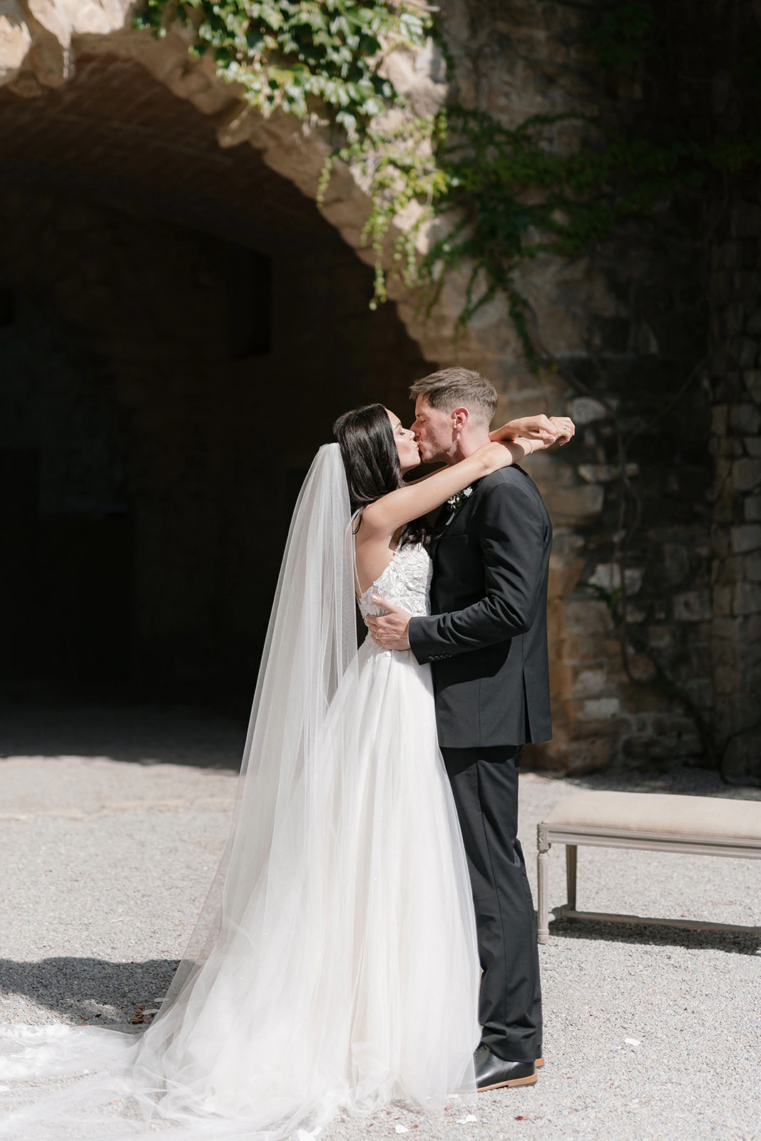 Chris and Emily's real wedding in Barcelona, photograph 35