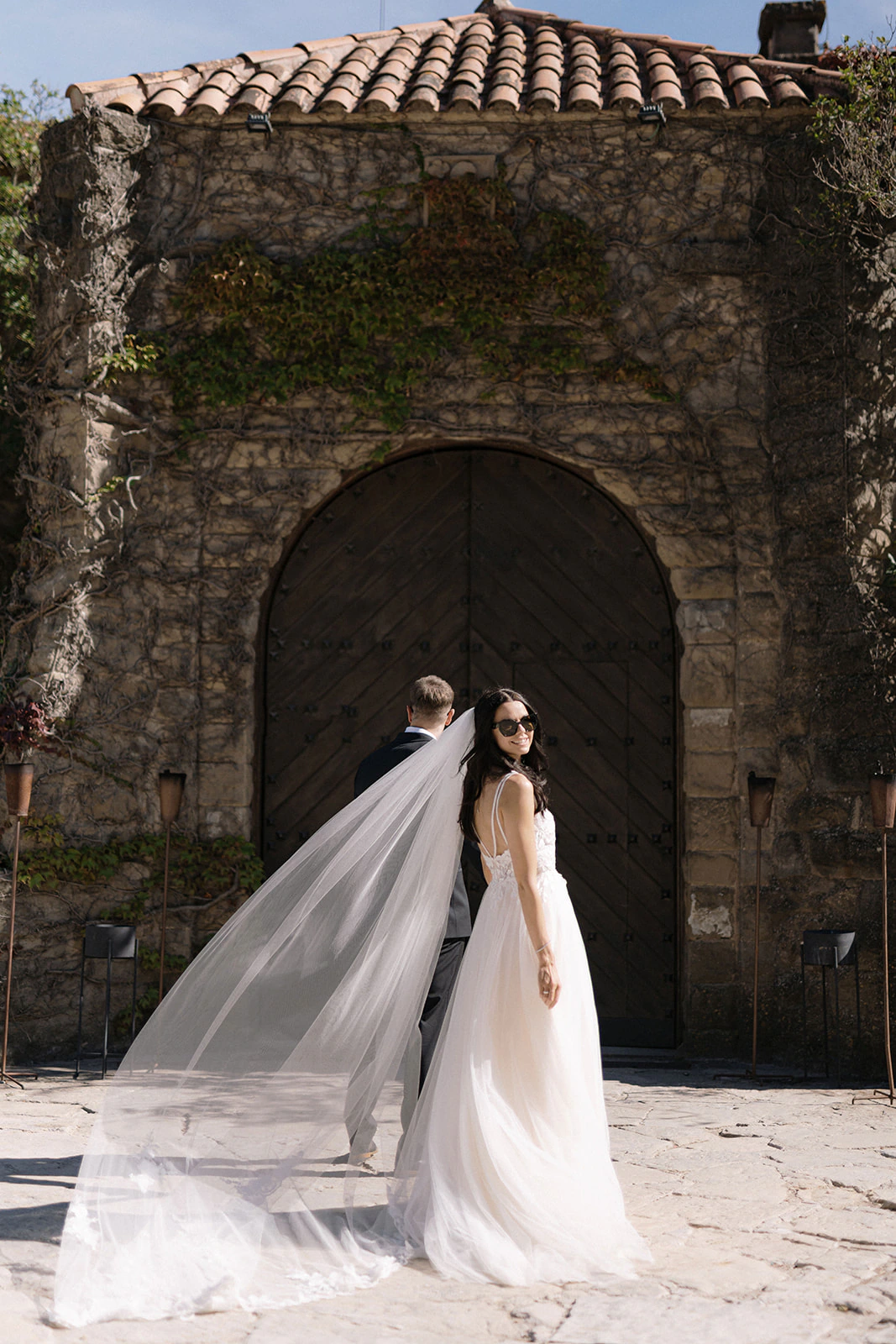 Chris and Emily's real wedding in Barcelona, photograph 48