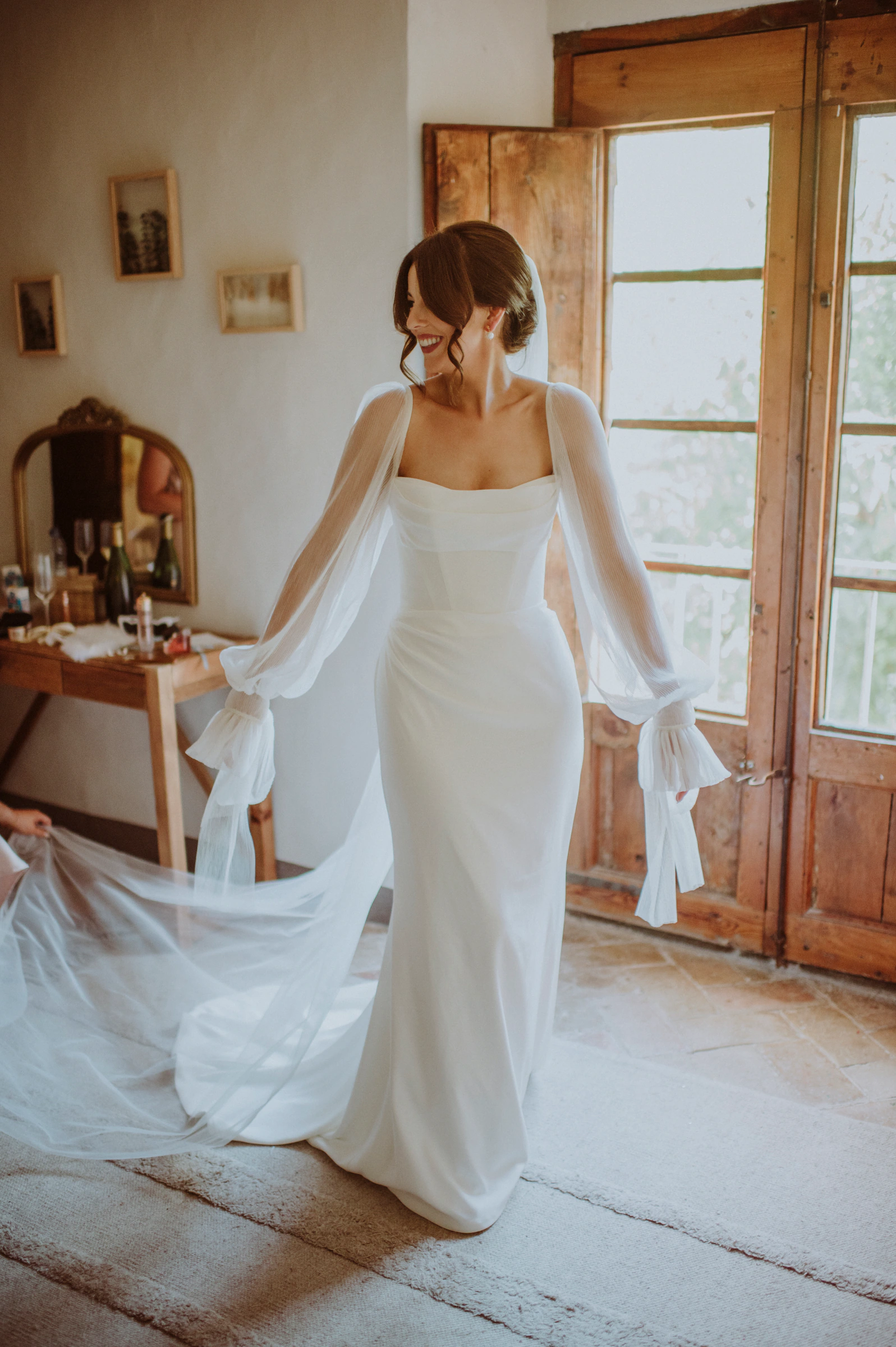 Fiona and James's real wedding in Sitges, photograph 3