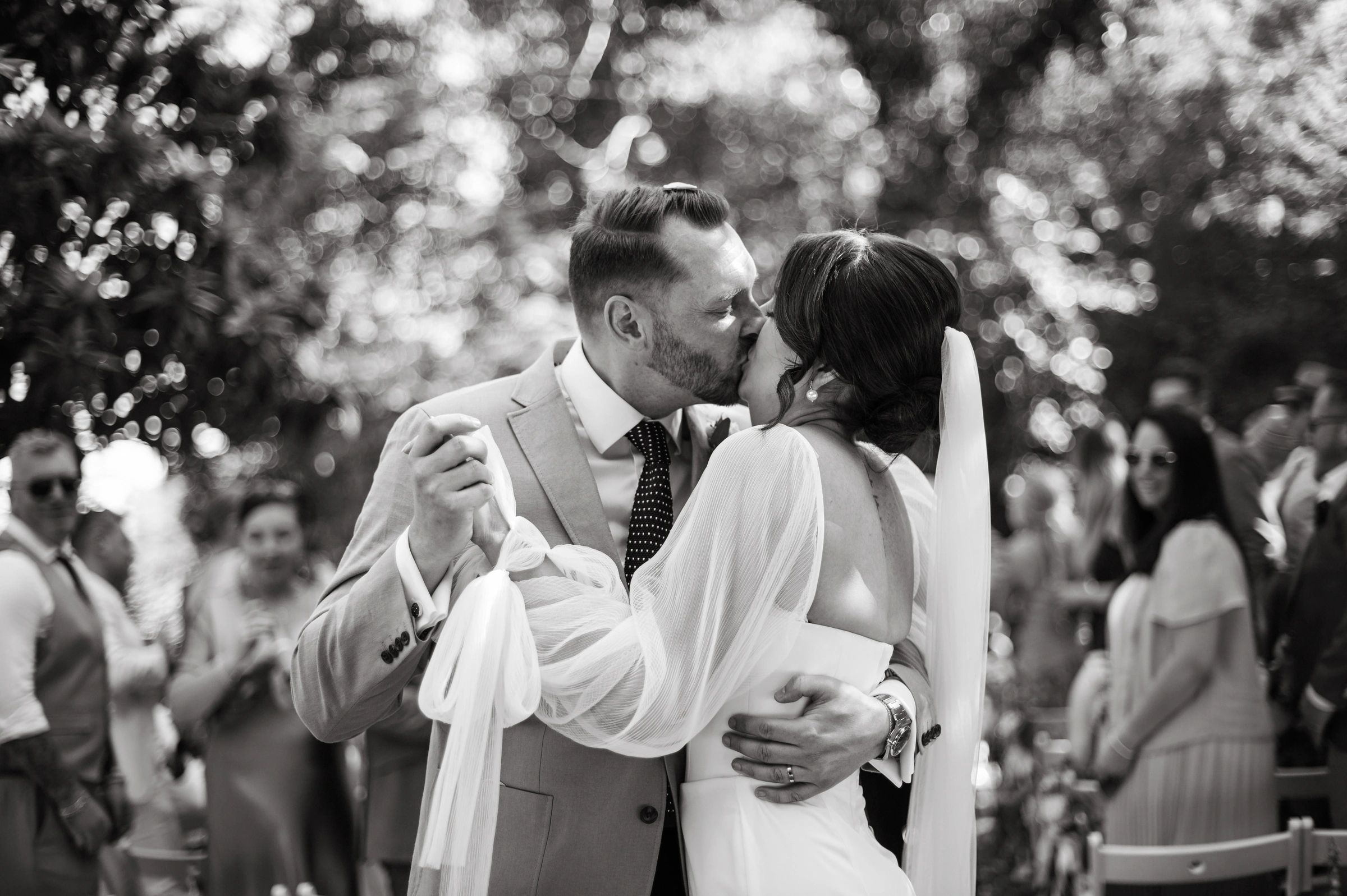 Fiona and James's real wedding in Sitges, photograph 6