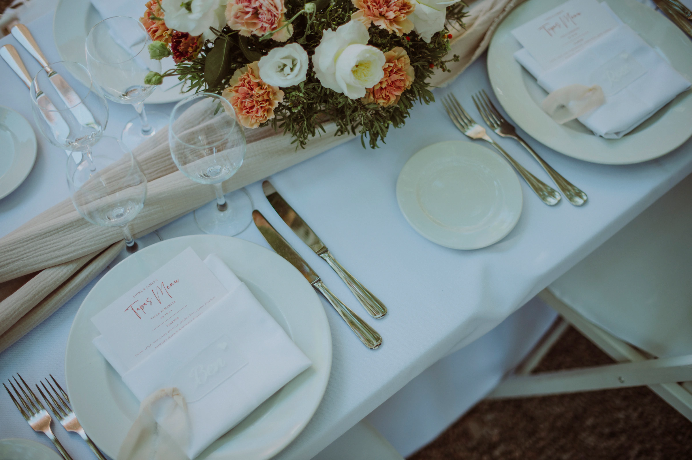 Fiona and James's real wedding in Sitges, photograph 11