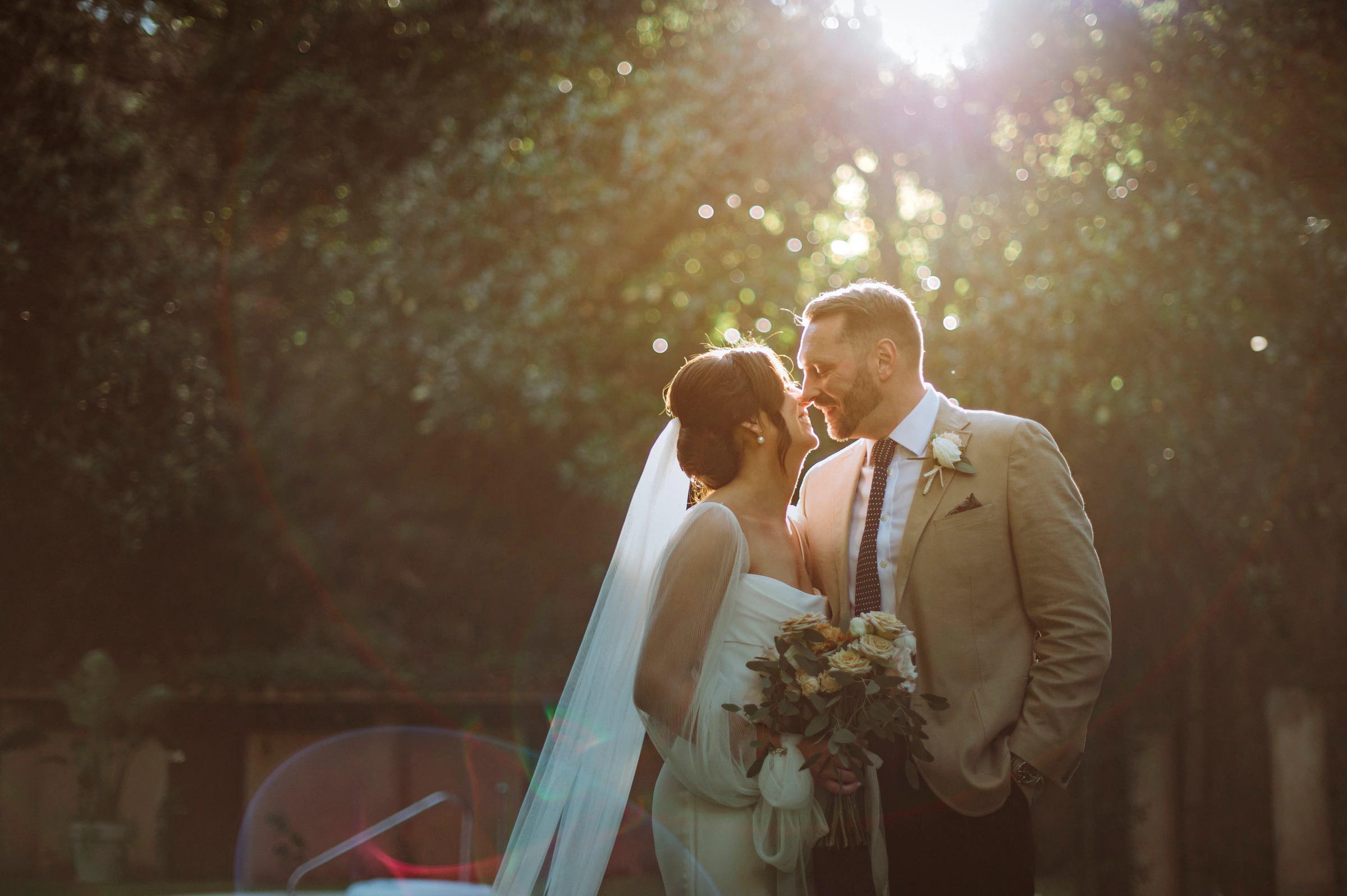 Fiona and James's real wedding in Sitges, photograph 14