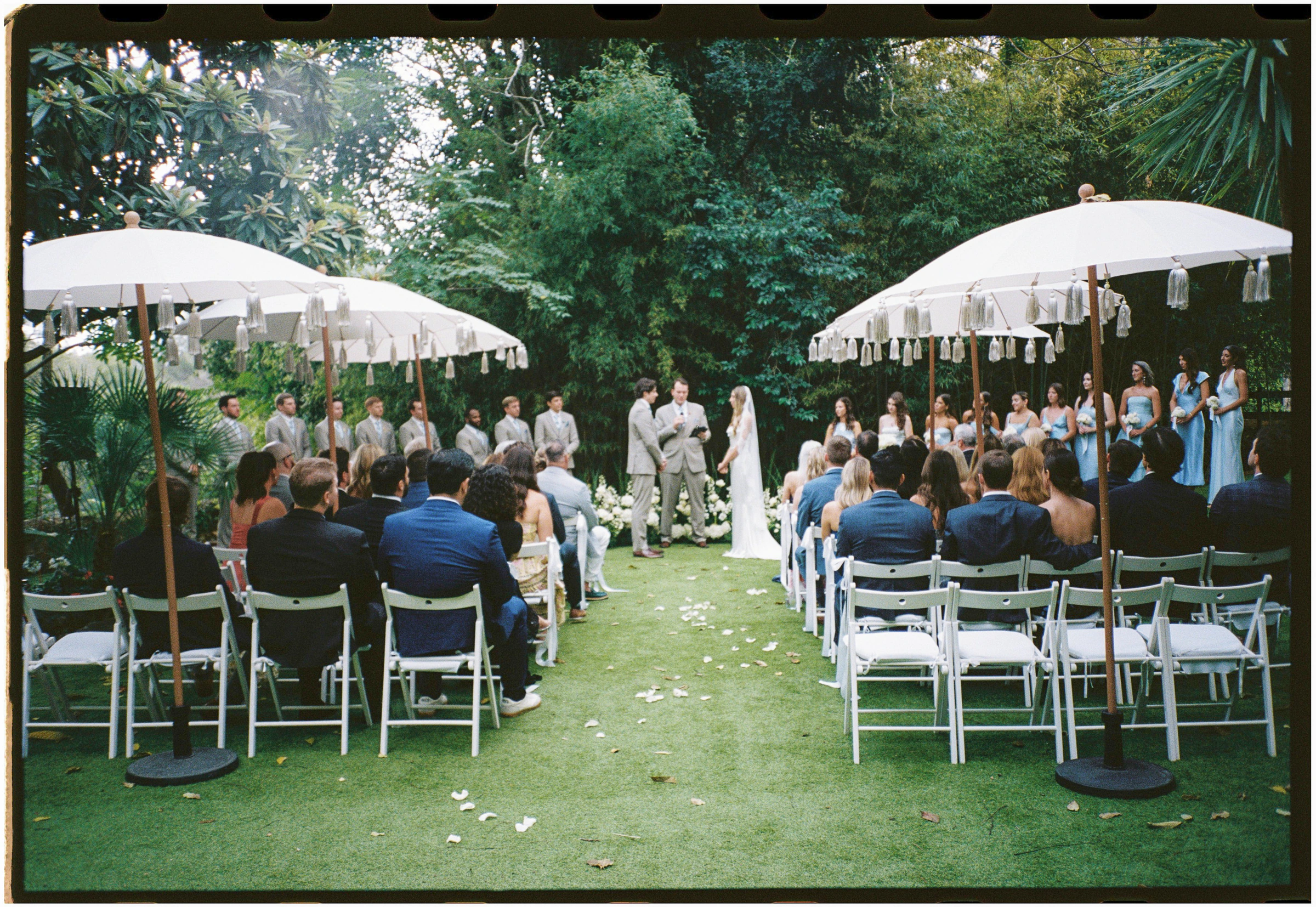 Grayson and Max's real wedding in Sitges, photograph 3