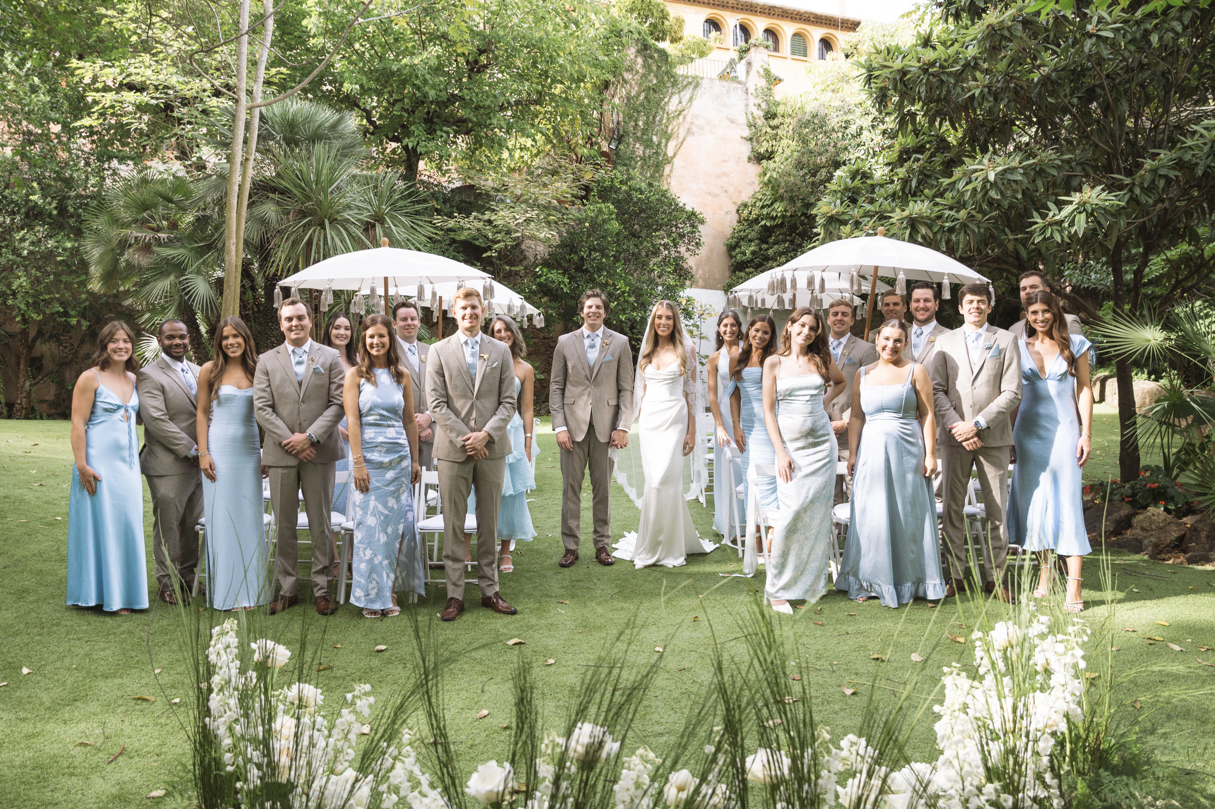 Grayson and Max's real wedding in Sitges, photograph 13