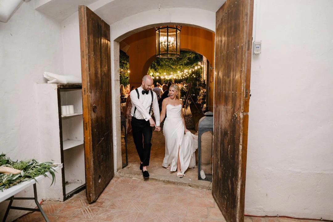 Halley and Dani's real wedding in Sitges, photograph 9