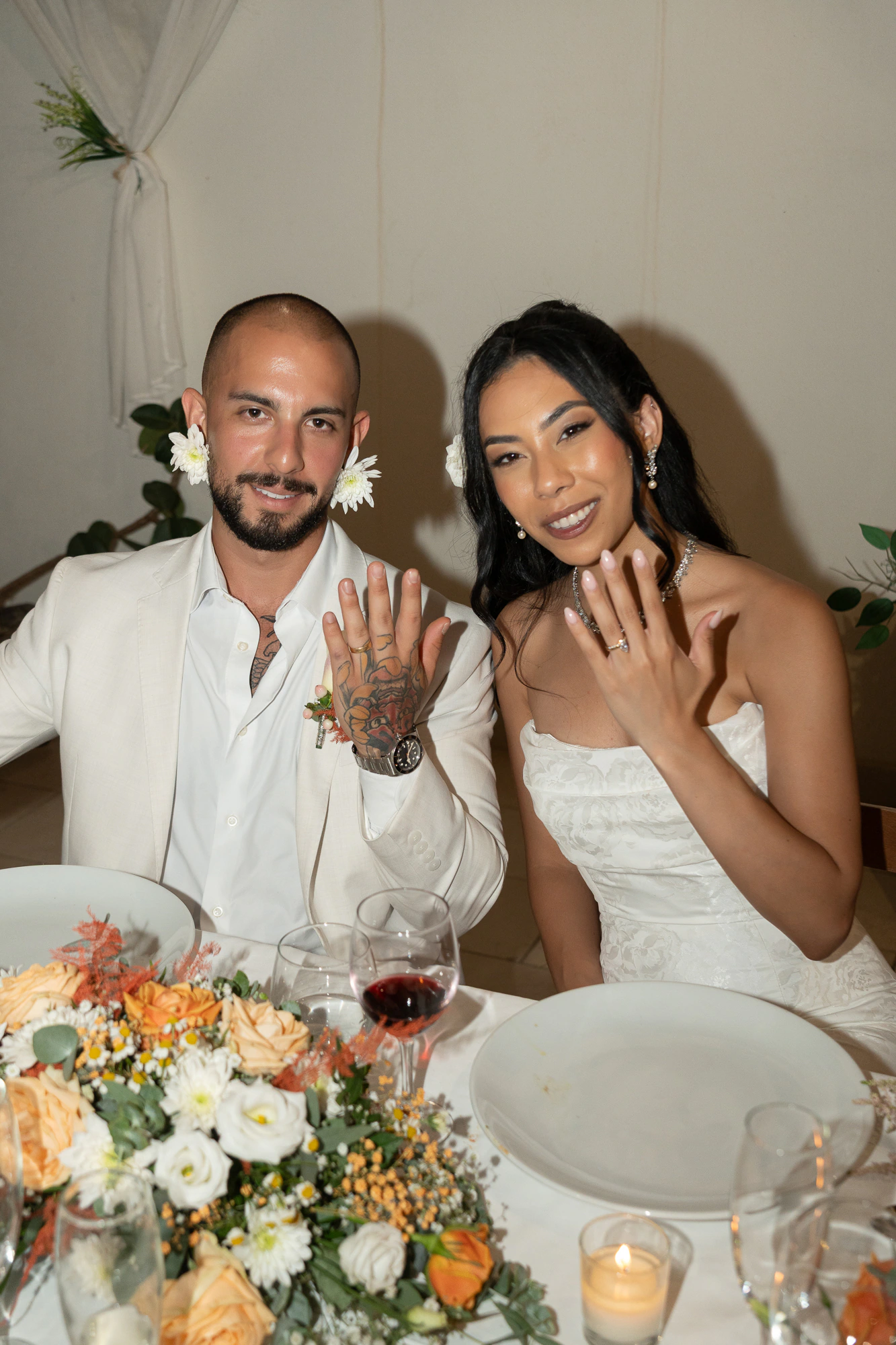 Larinda and Franz's real wedding in Girona, photograph 6