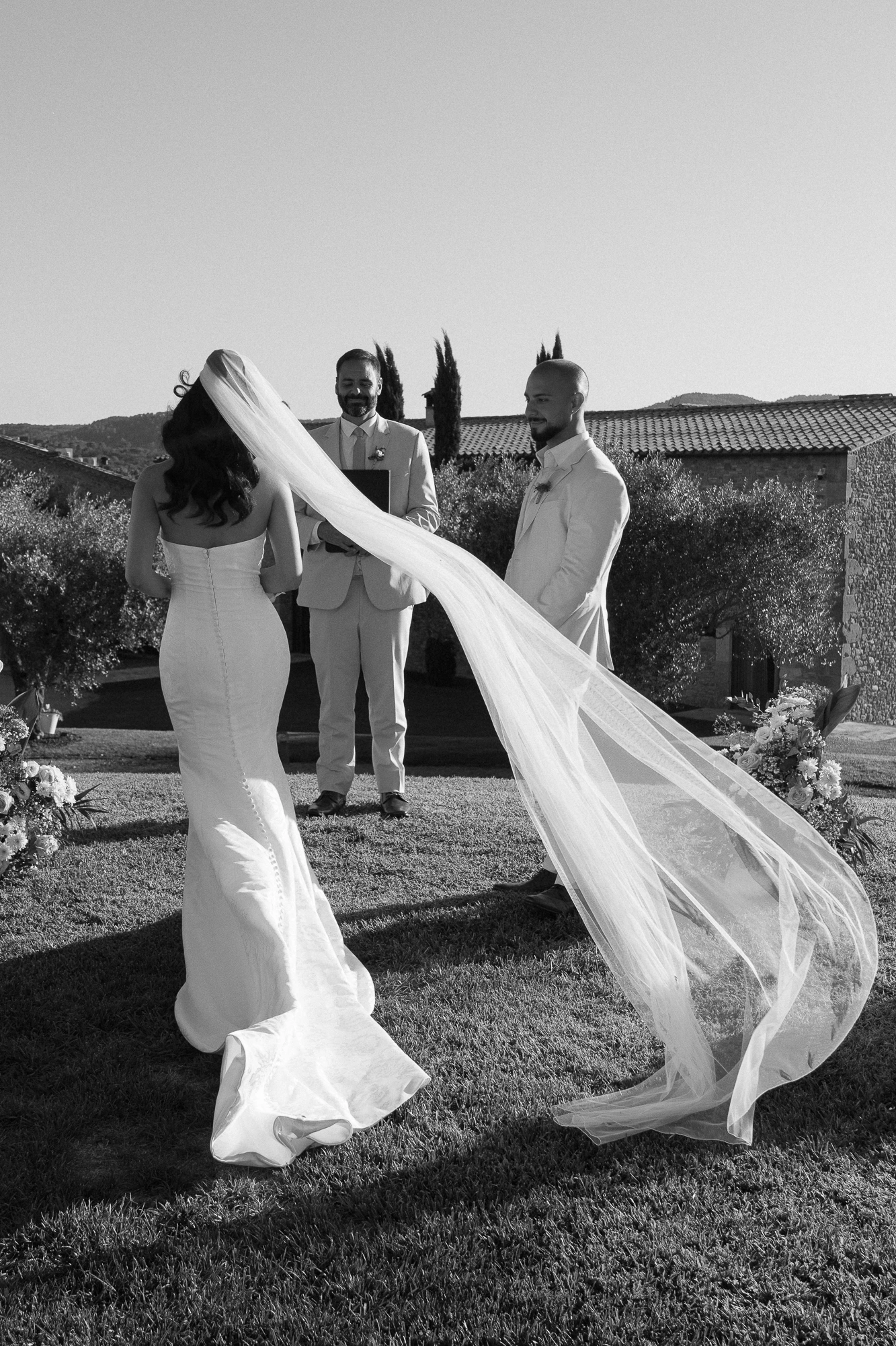 Larinda and Franz's real wedding in Girona, photograph 7