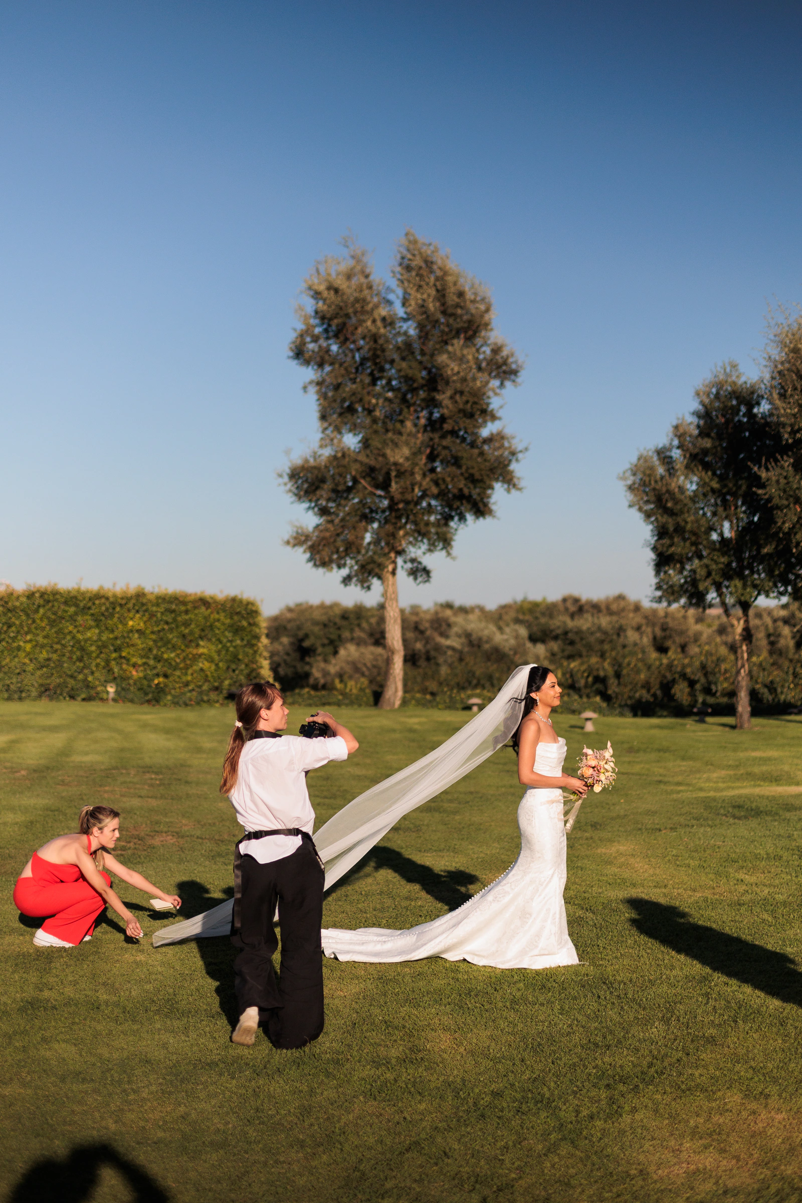 Larinda and Franz's real wedding in Girona, photograph 16