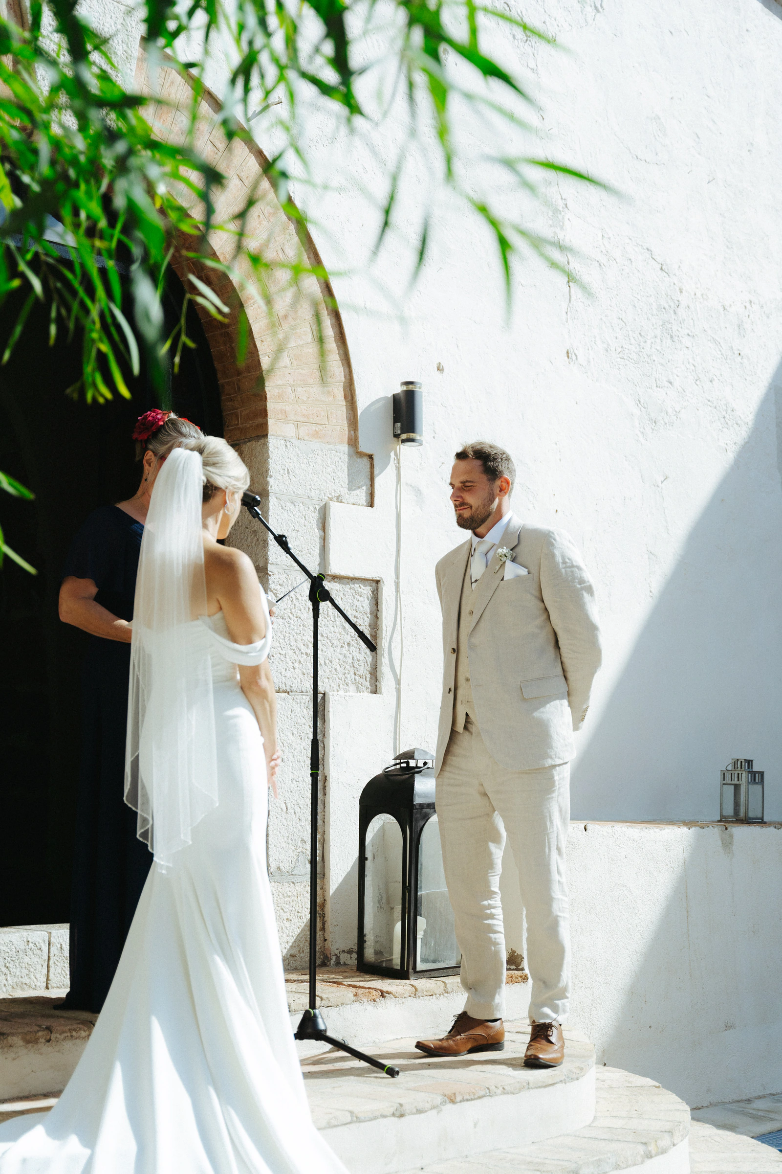 Lauren and Tom's real wedding in Sitges, photograph 3