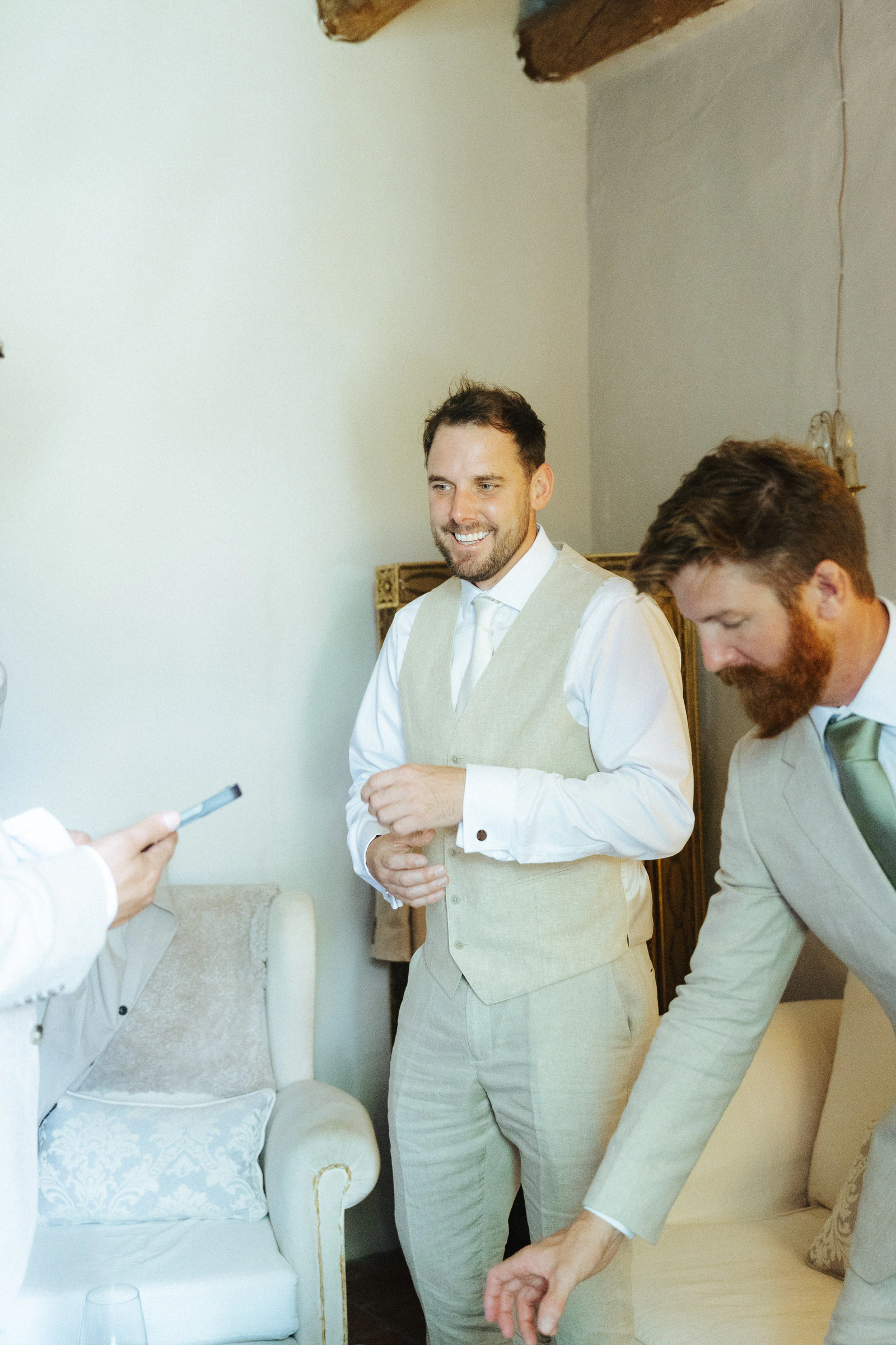 Lauren and Tom's real wedding in Sitges, photograph 13