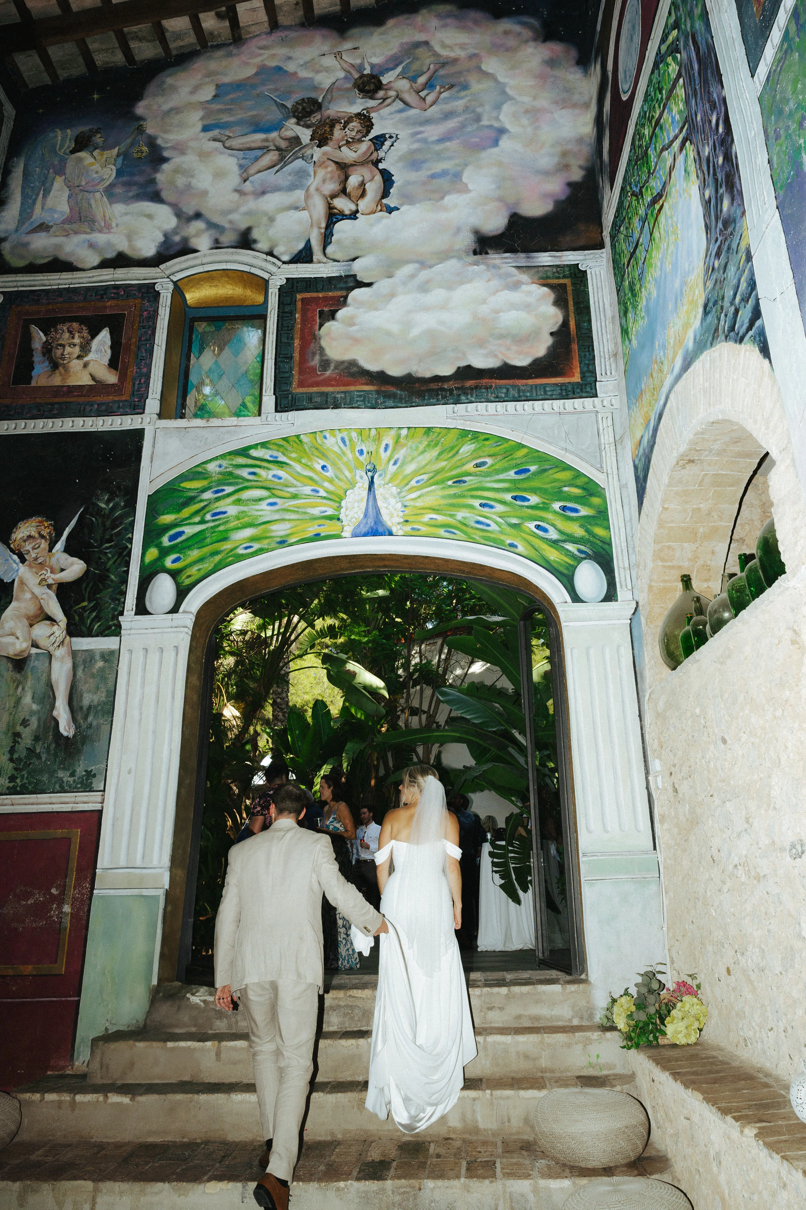 Lauren and Tom's real wedding in Sitges, photograph 14