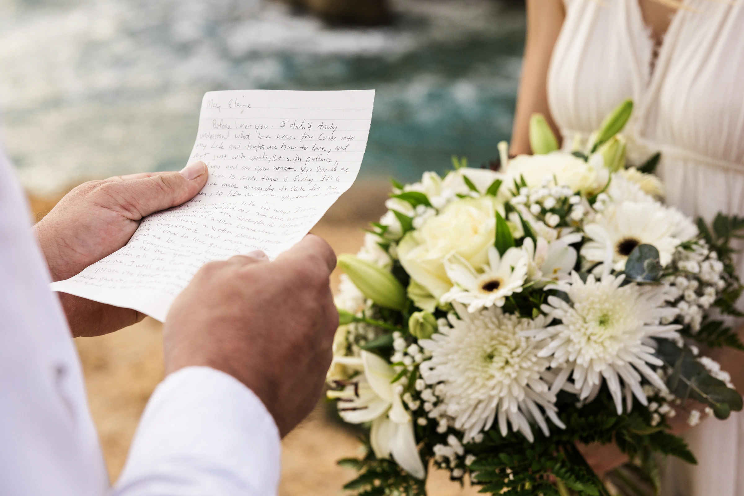 Mary Elaina and John's real wedding in coastal Spain, photograph 7