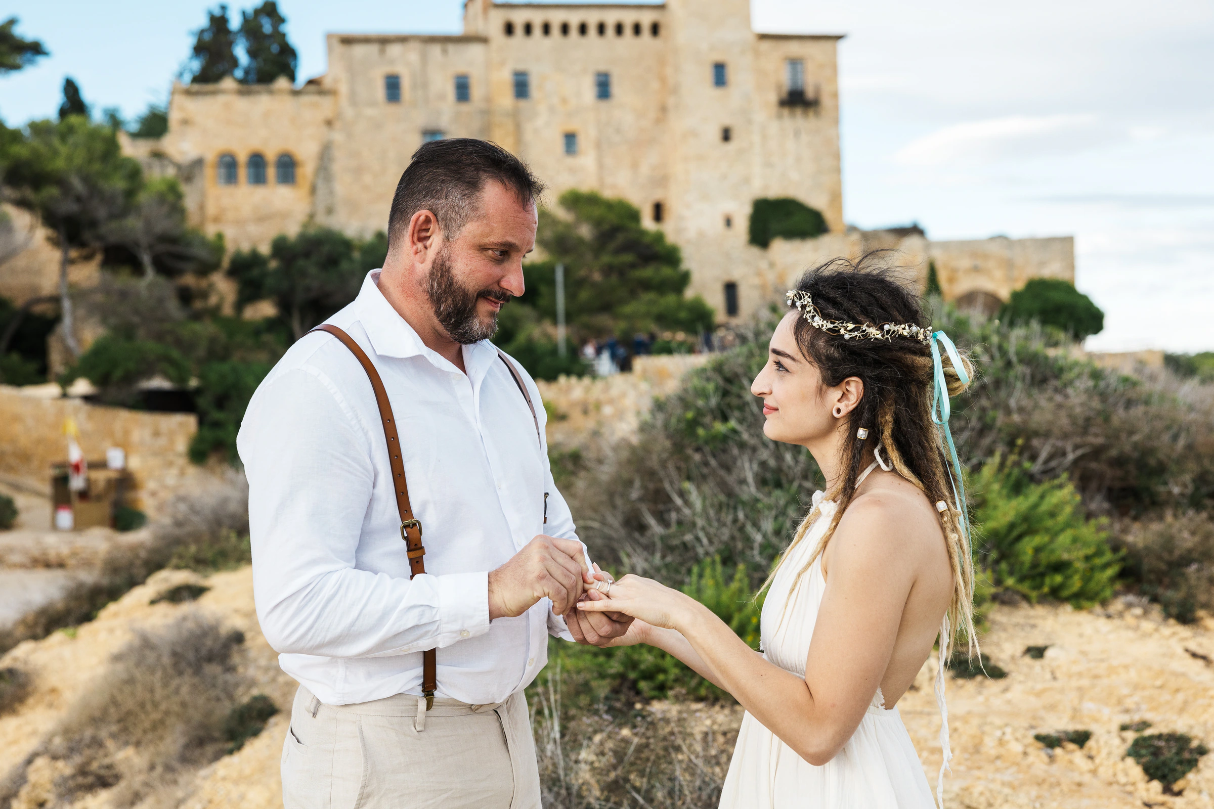 Mary Elaina and John's real wedding in coastal Spain, photograph 9