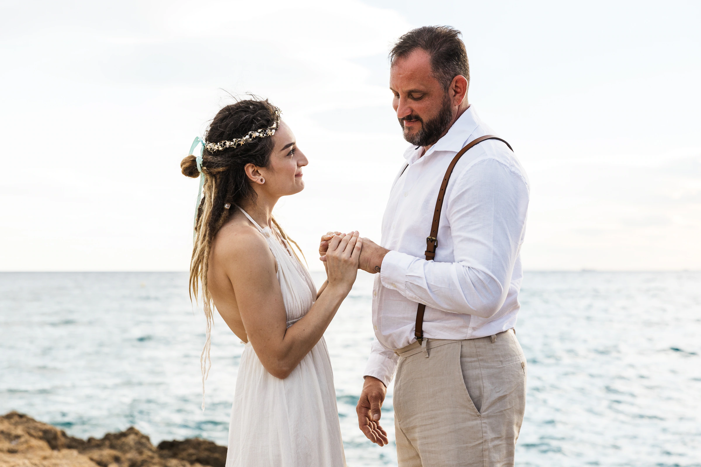 Mary Elaina and John's real wedding in coastal Spain, photograph 10