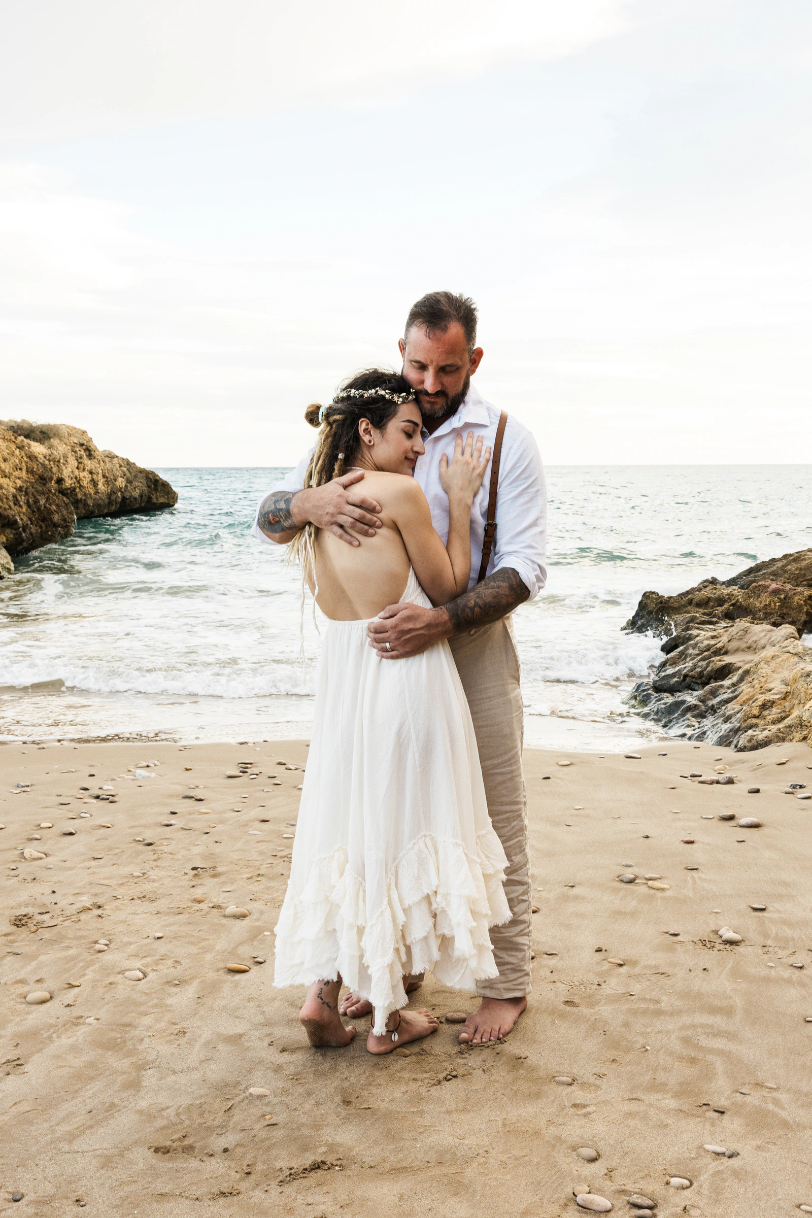 Mary Elaina and John's real wedding in coastal Spain, photograph 18