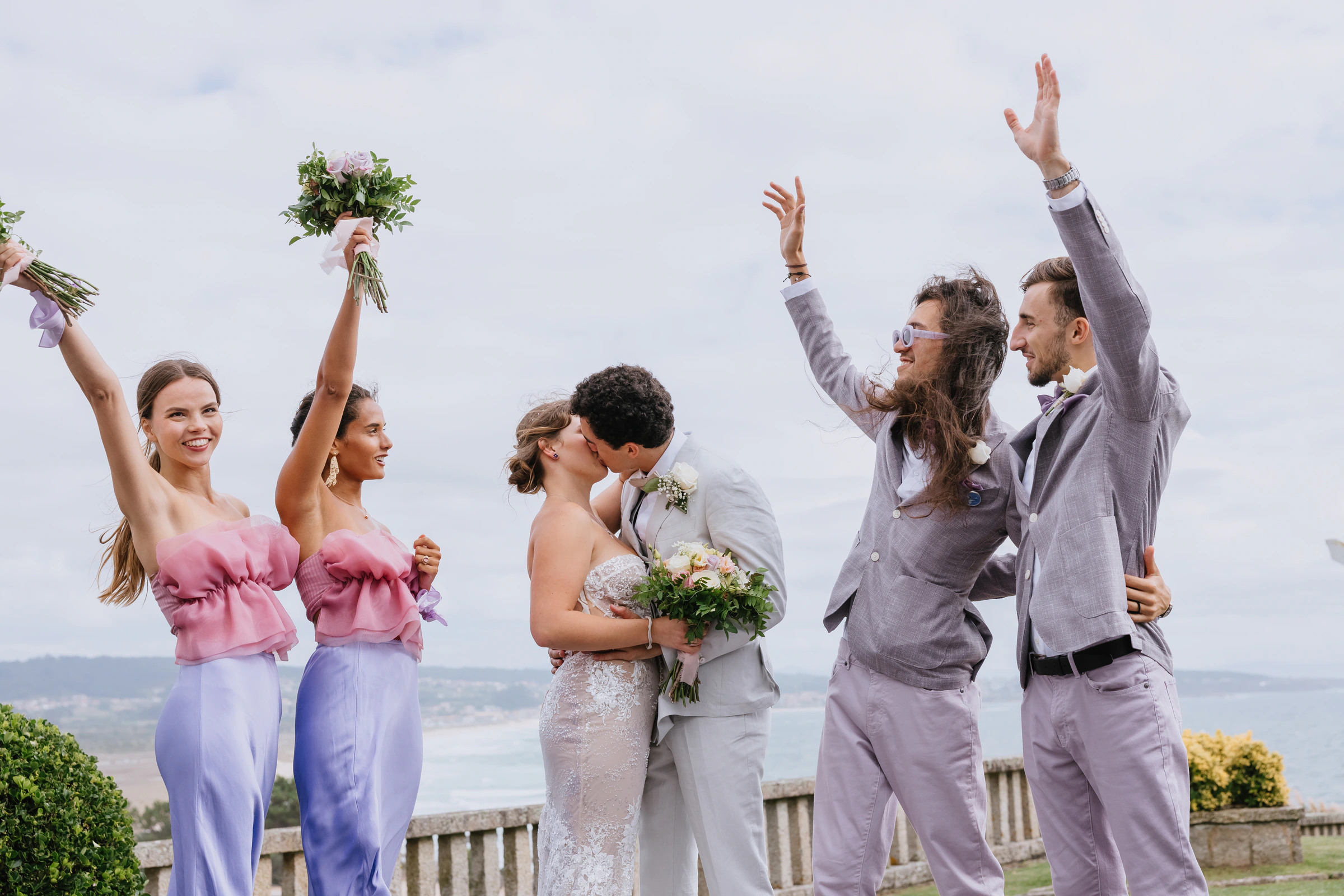 Melanie and Elliot's real wedding in Galicia, photograph 7