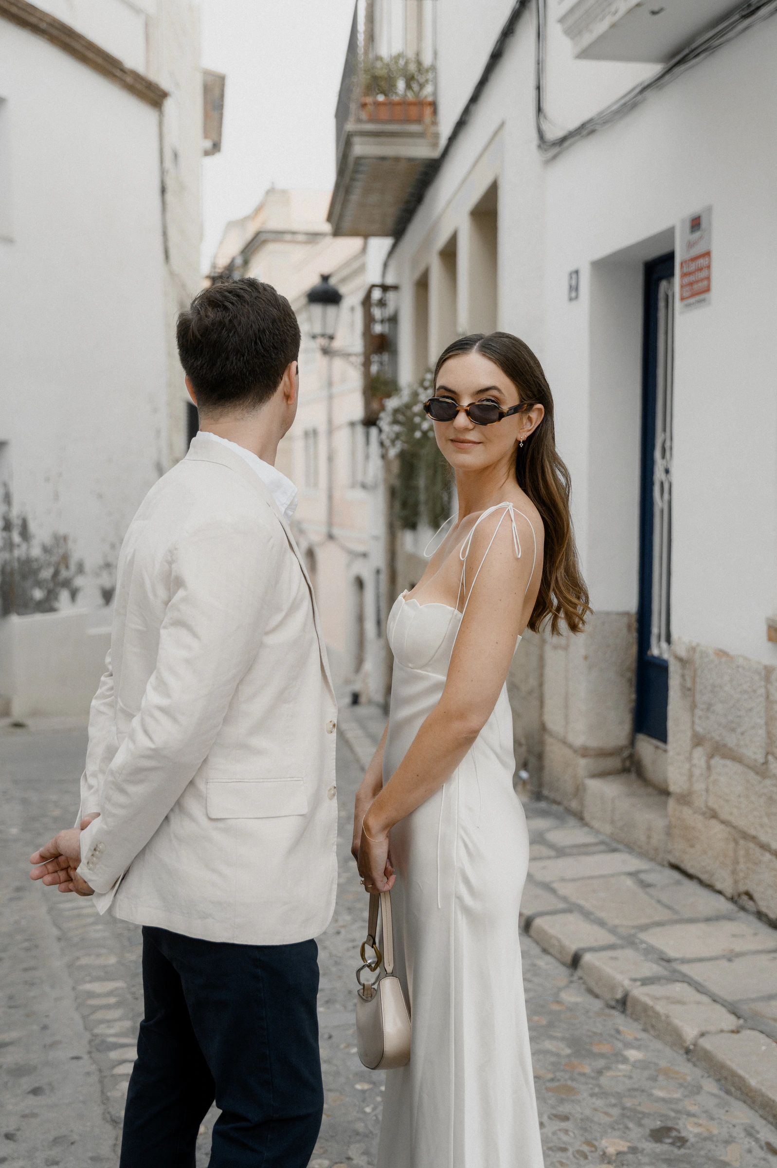 Rachel and Michael's real wedding in Sitges, photograph 2