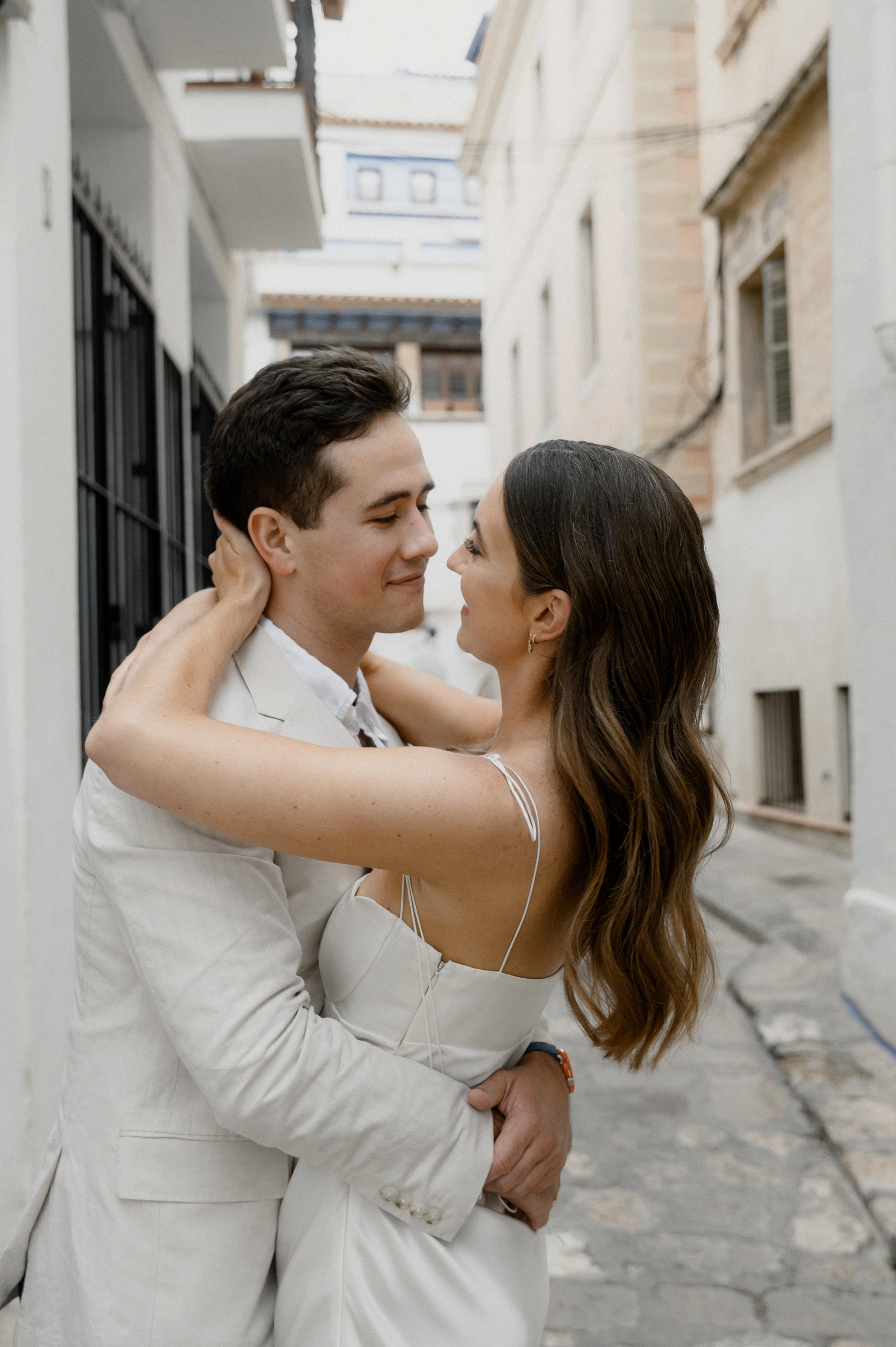 Rachel and Michael's real wedding in Sitges, photograph 3