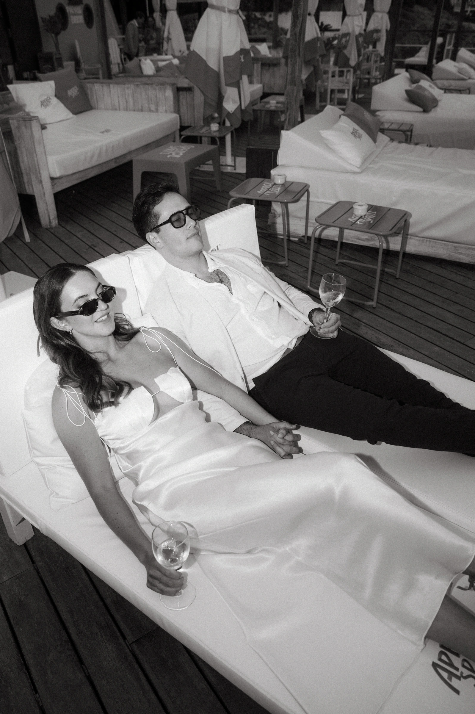 Rachel and Michael's real wedding in Sitges, photograph 4