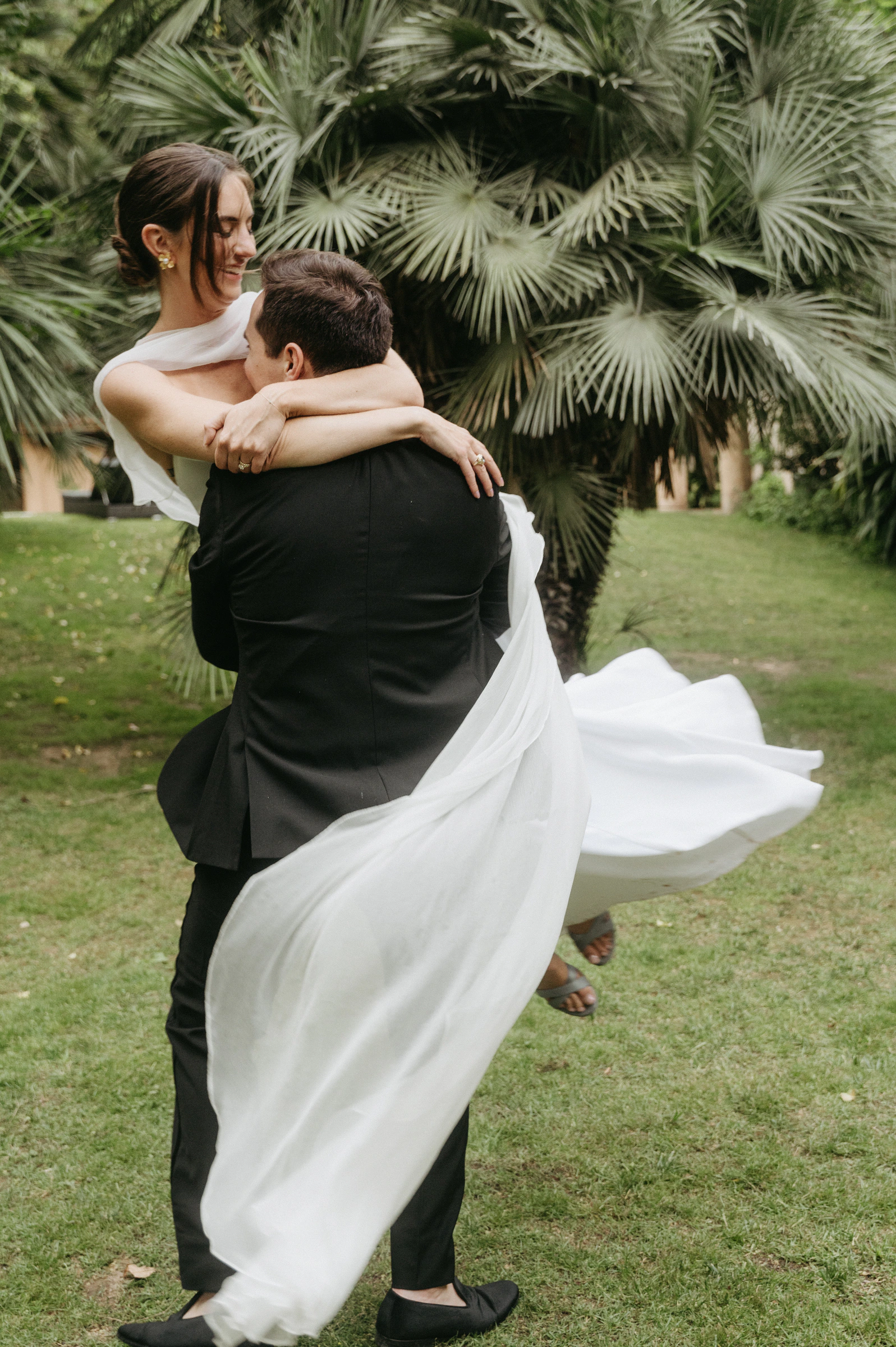 Rachel and Michael's real wedding in Sitges, photograph 22