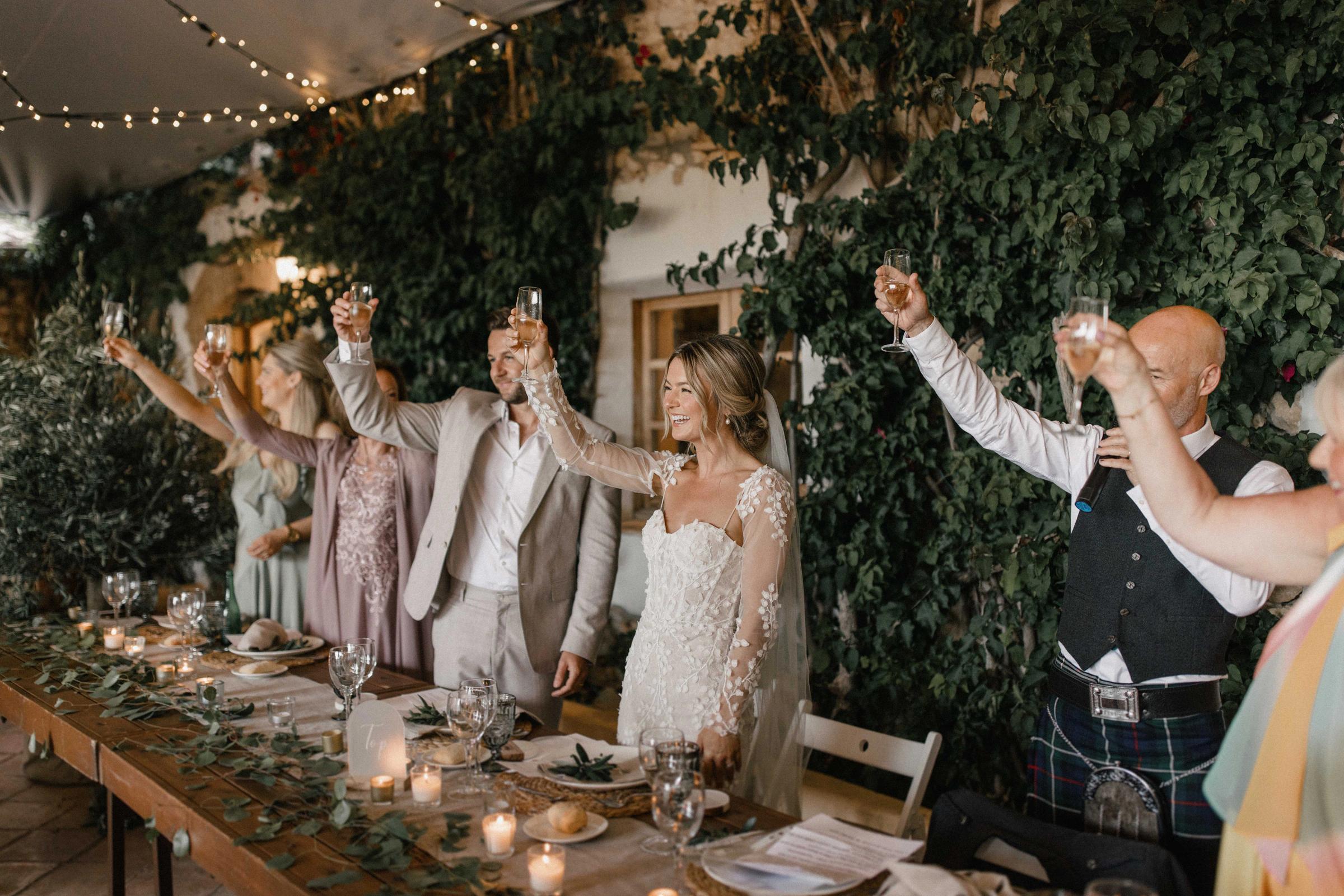 Samantha and Barry's real wedding in Sitges, photograph 25