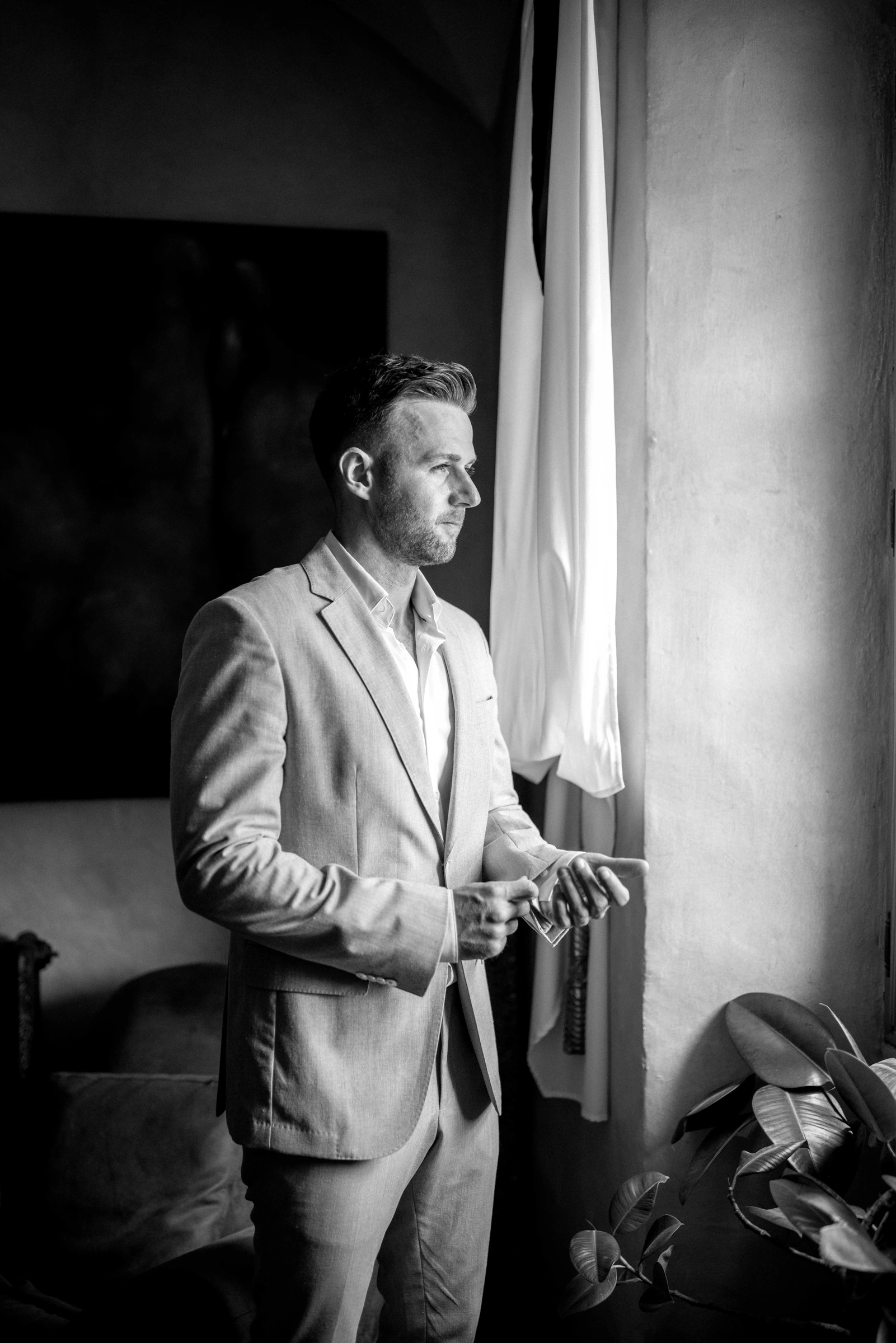 Samantha and Barry's real wedding in Sitges, photograph 27