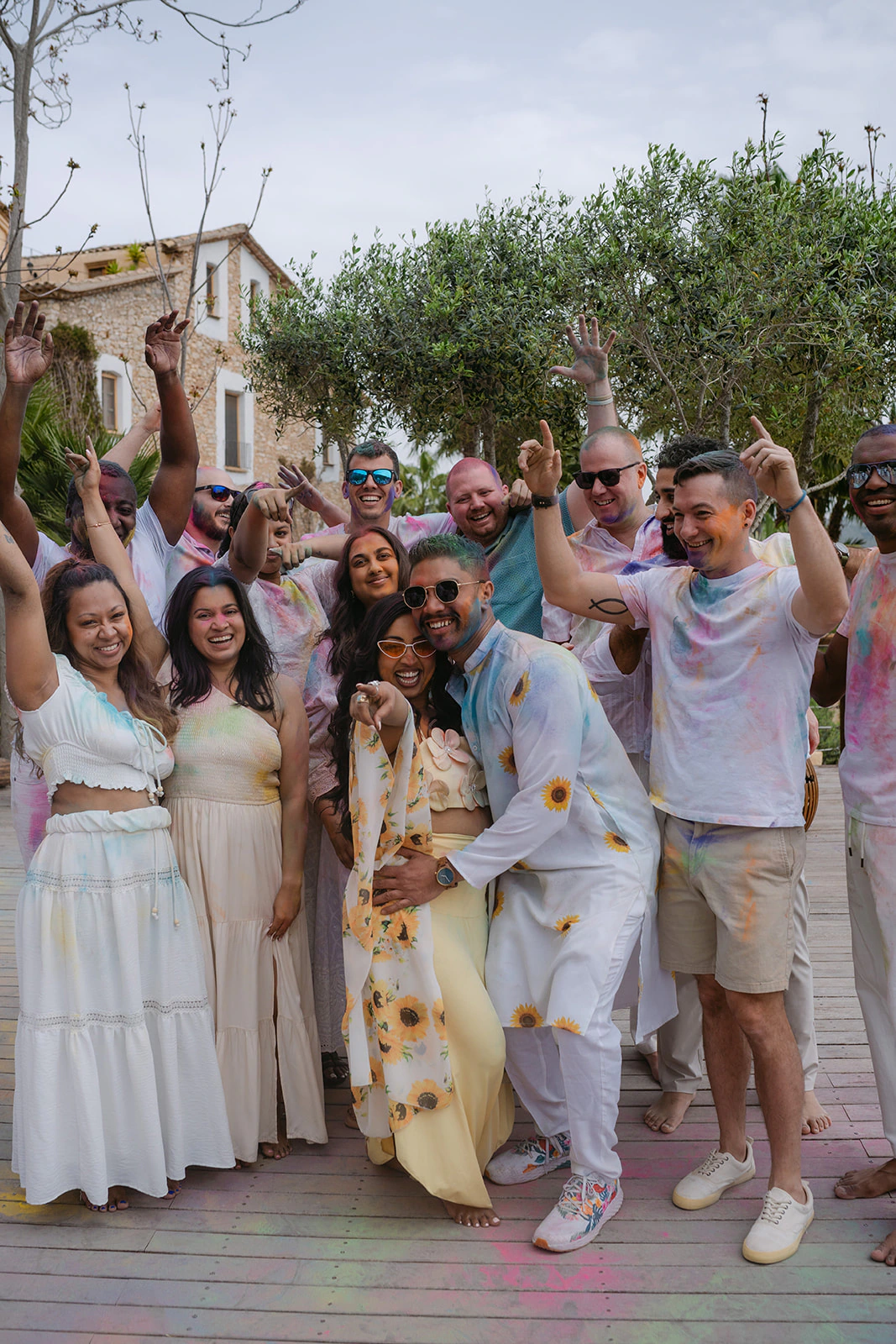 Samidha and Jarryd's two-day Indian wedding celebration in Sitges, photograph 6