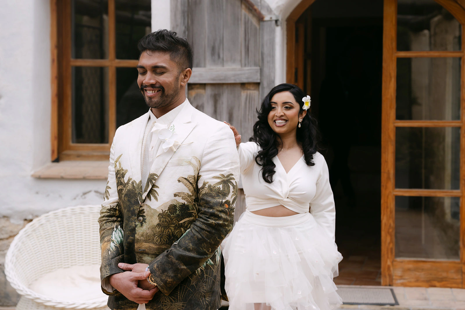 Samidha and Jarryd's two-day Indian wedding celebration in Sitges, photograph 15