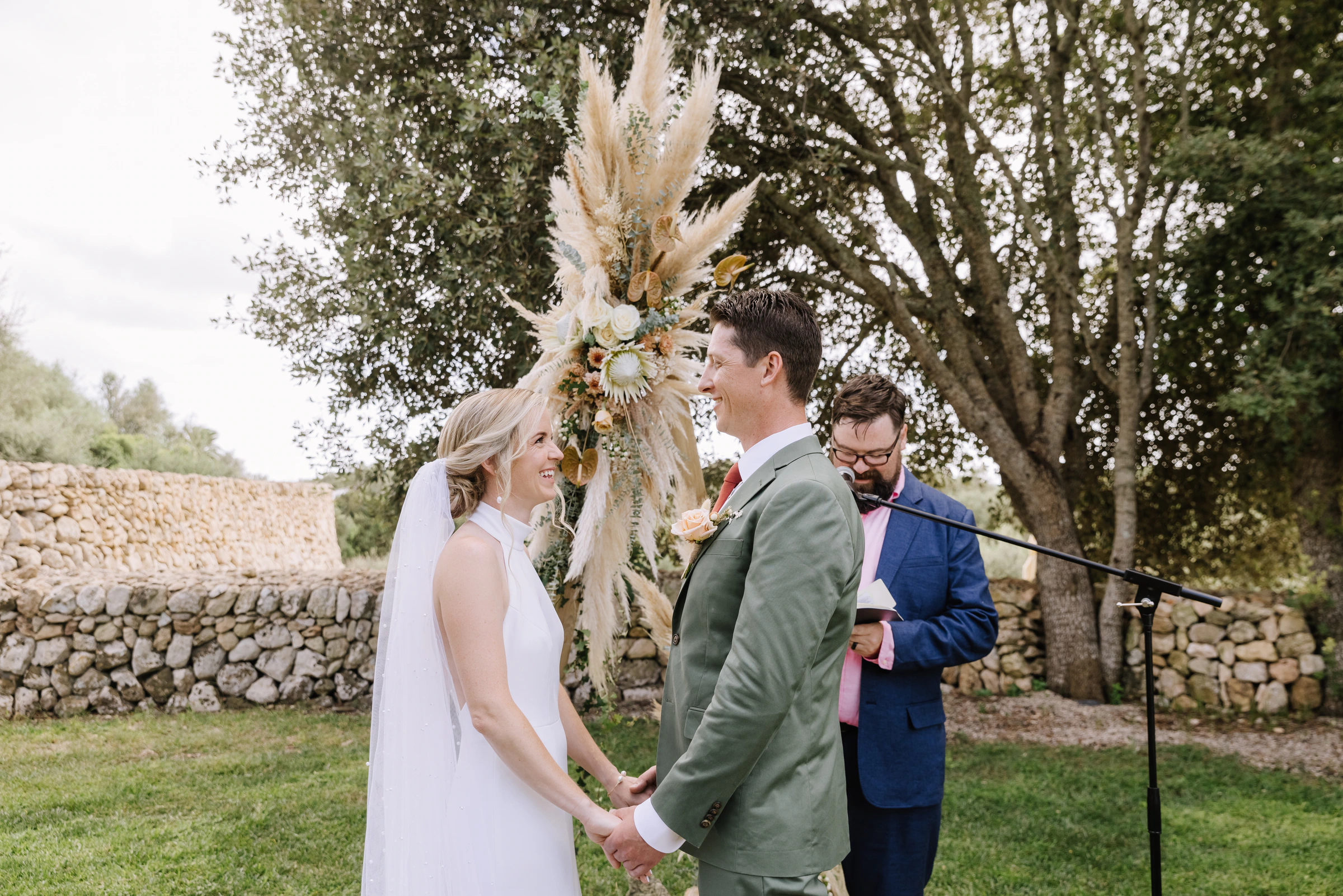 Tessa and Ryan's real wedding in Menorca, photograph 7