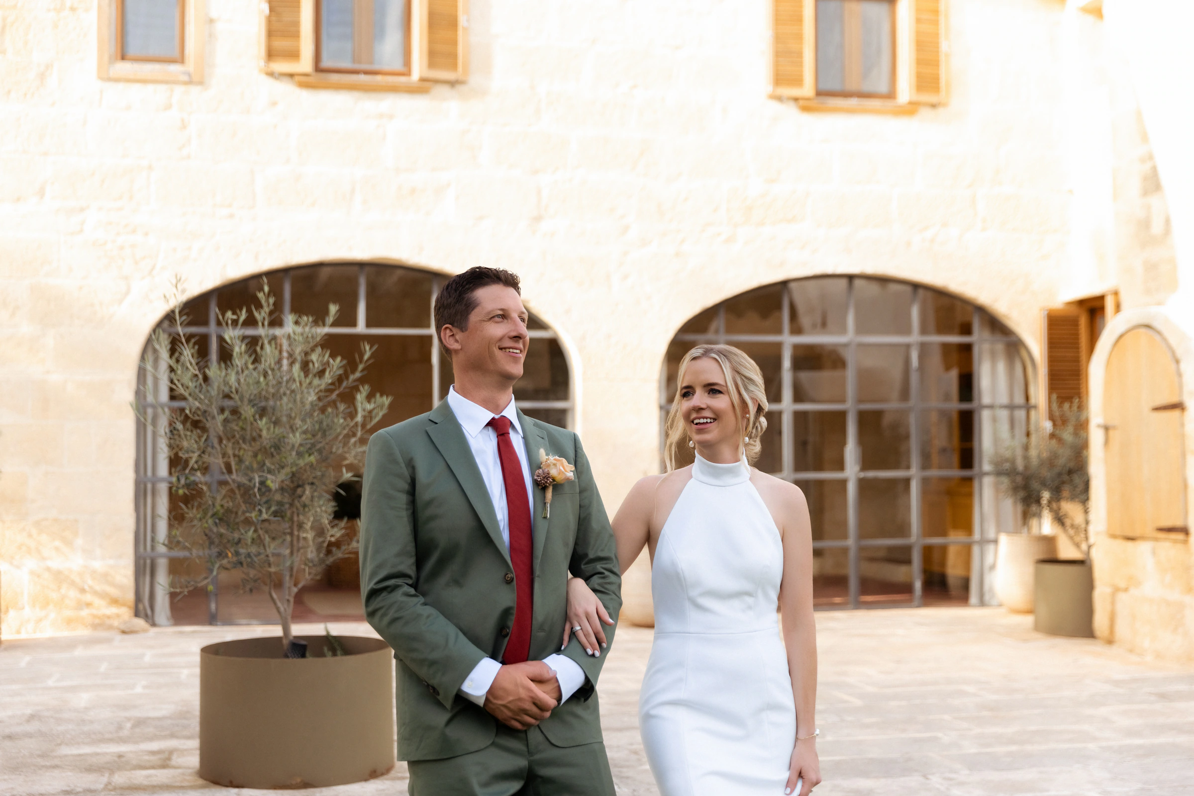Tessa and Ryan's real wedding in Menorca, photograph 21